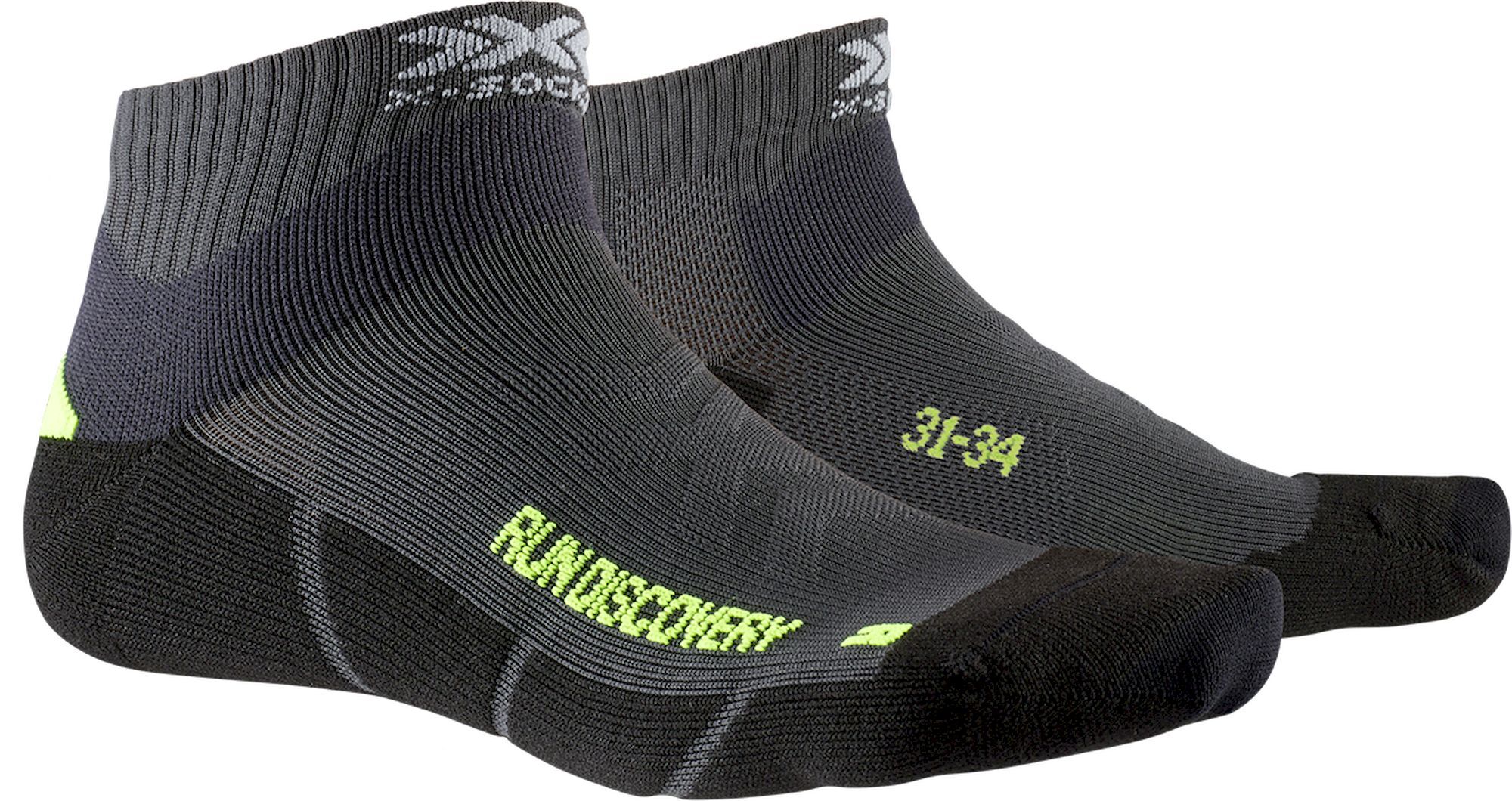 X-Socks Run Discovery Jr - Juoksusukat - Lasten | Hardloop
