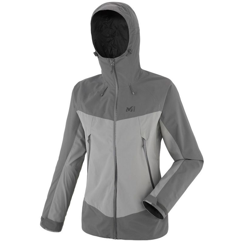 Chaqueta impermeable Millet White 3L para hombre de color rojo