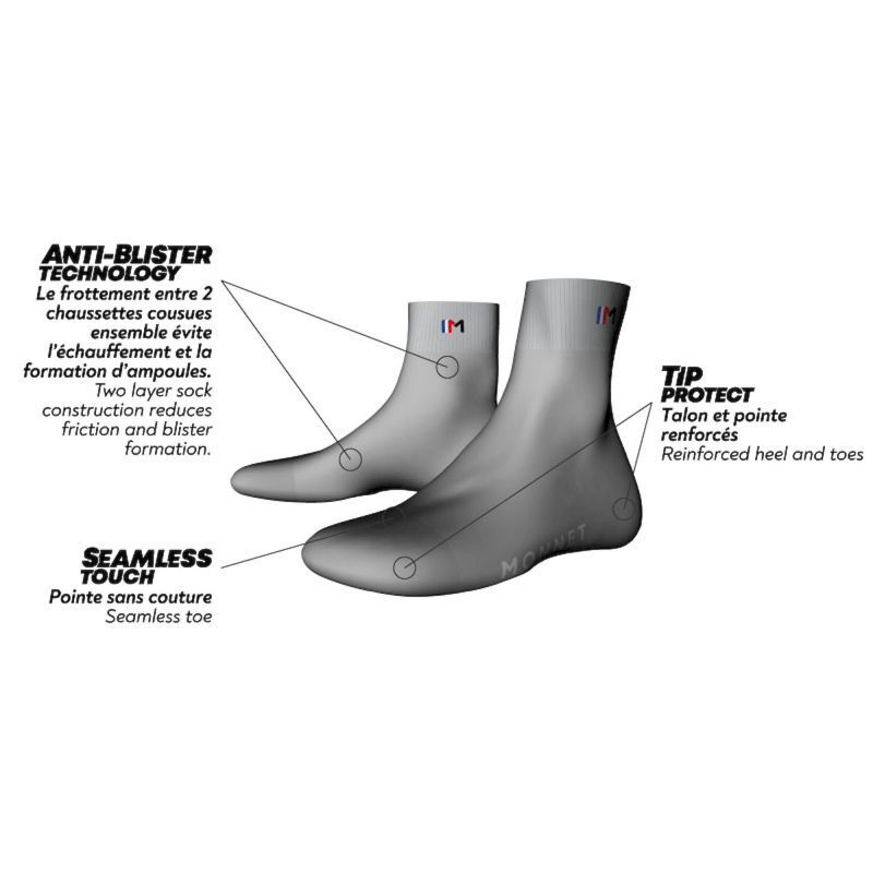 Monnet Mid Twin - Calcetines de trekking | Hardloop