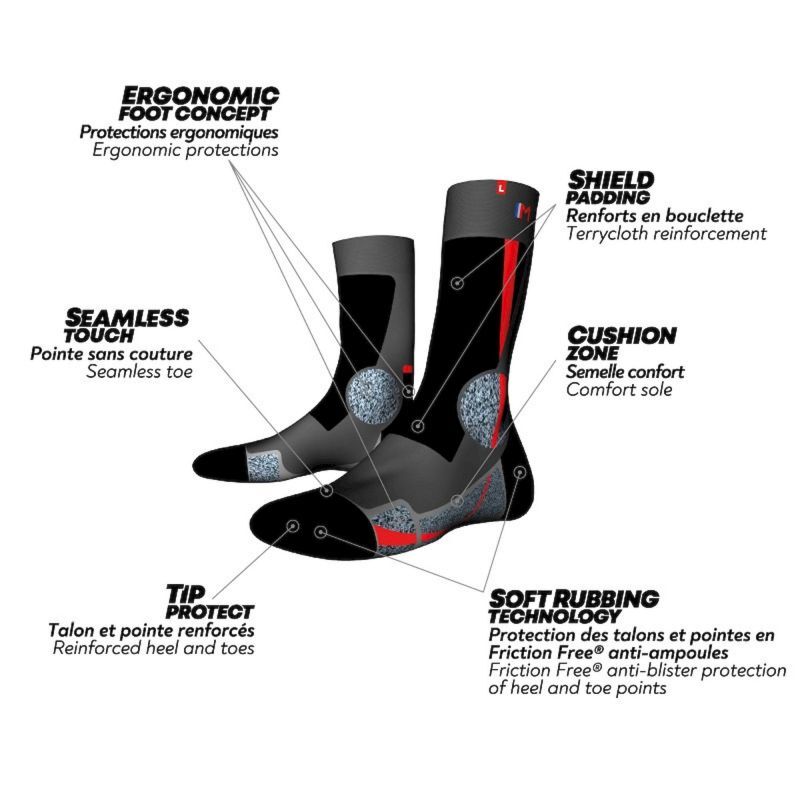 Monnet Trek Expert - Vandringsstrumpor | Hardloop