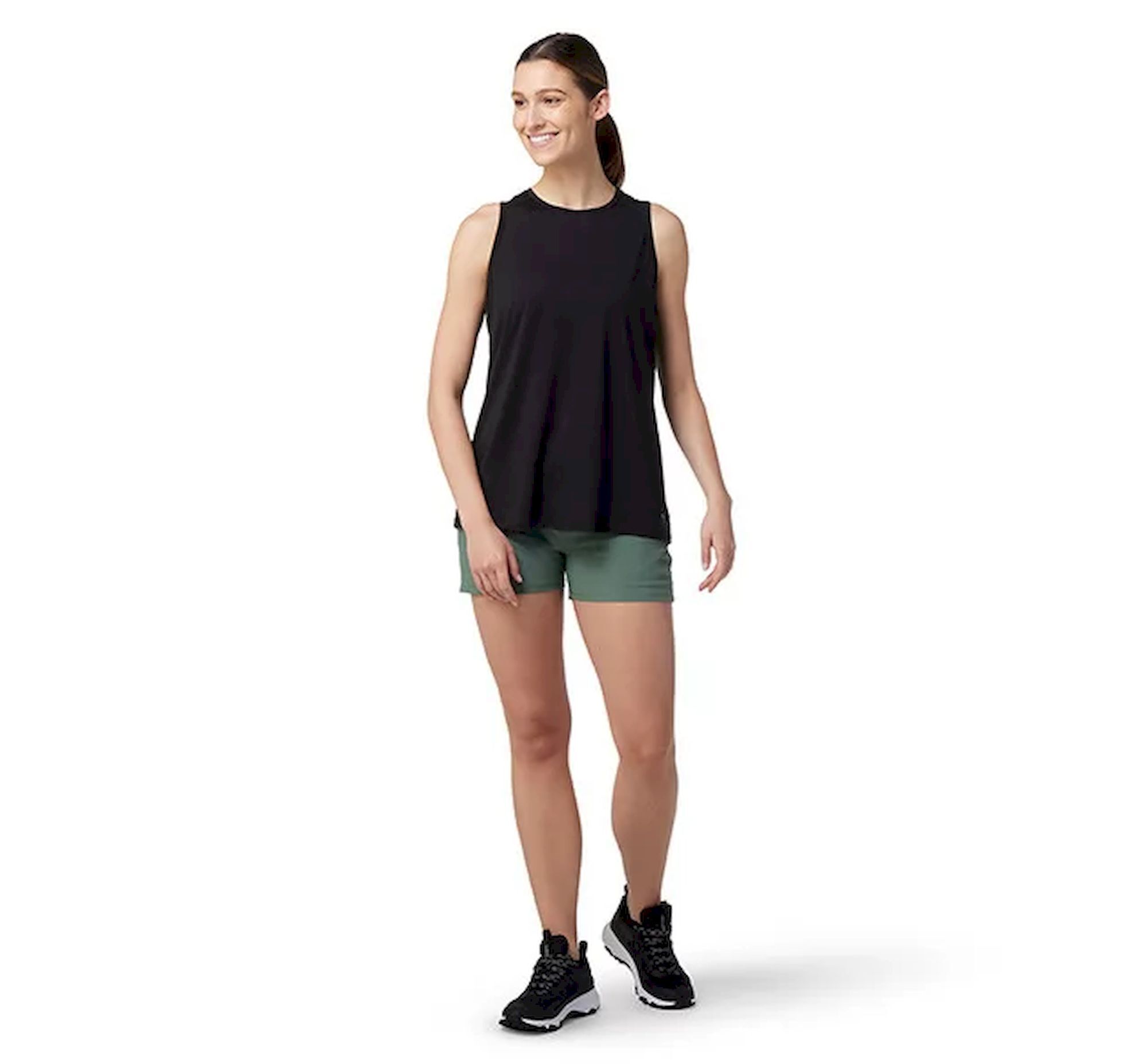 Smartwool Active Ultralite High Neck Tank - Koszulka z wełny Merino® damska | Hardloop