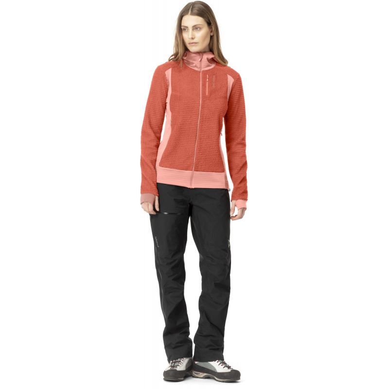 Norrona Falketind Alpha120 Zip Hood Fleecejacke Damen Hardloop