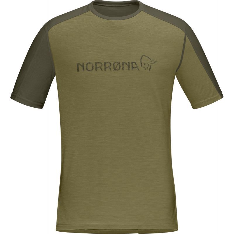 Norrona Falketind Equaliser Merino T-Shirt - T-shirt en laine mérinos homme | Hardloop