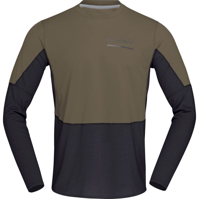 Norrona Senja Equaliser Lightweight Long Sleeve - T-shirt - Uomo | Hardloop