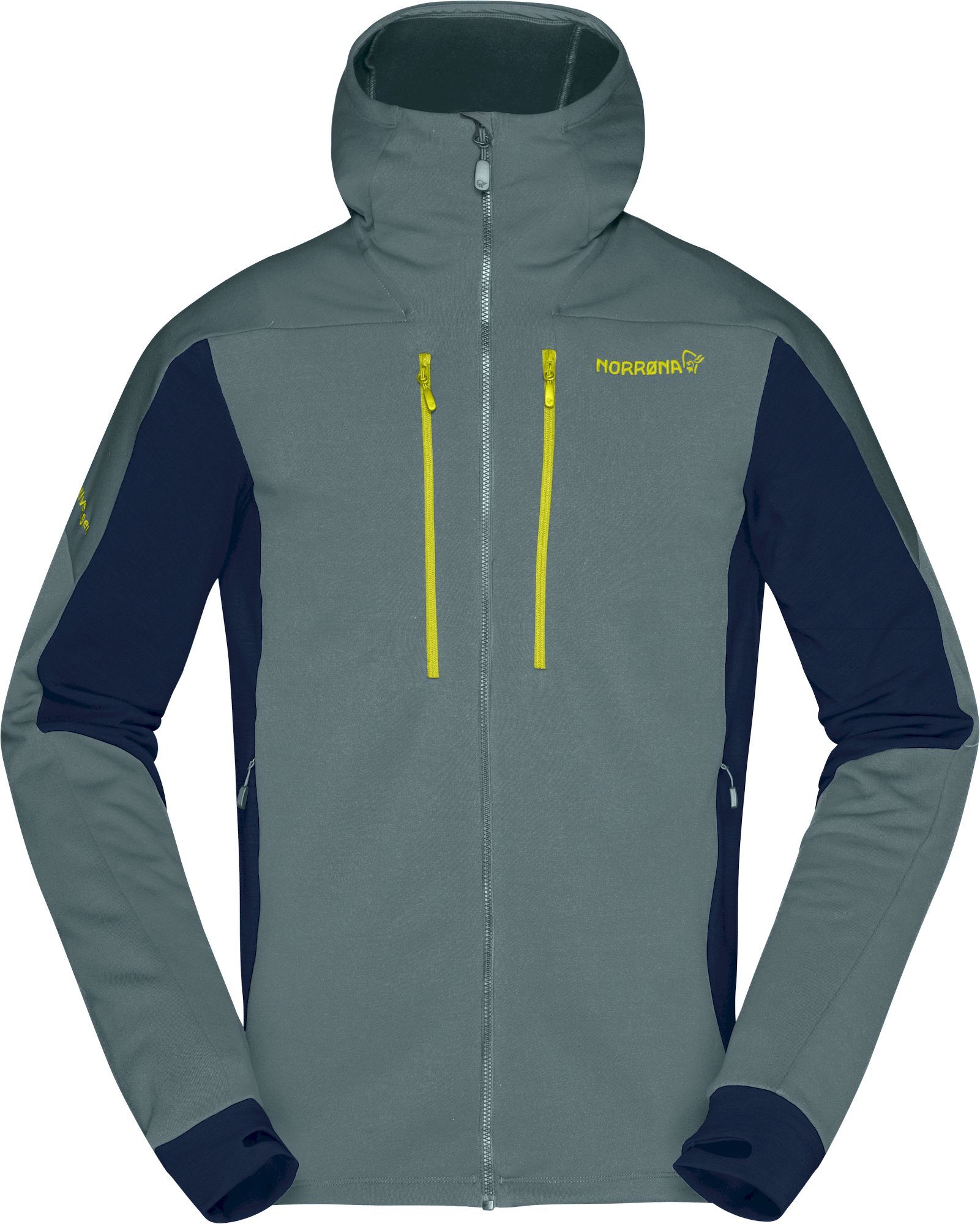 Norrona Trollveggen Powerstretch Pro Zip Hood - Fleece jacket - Men's | Hardloop