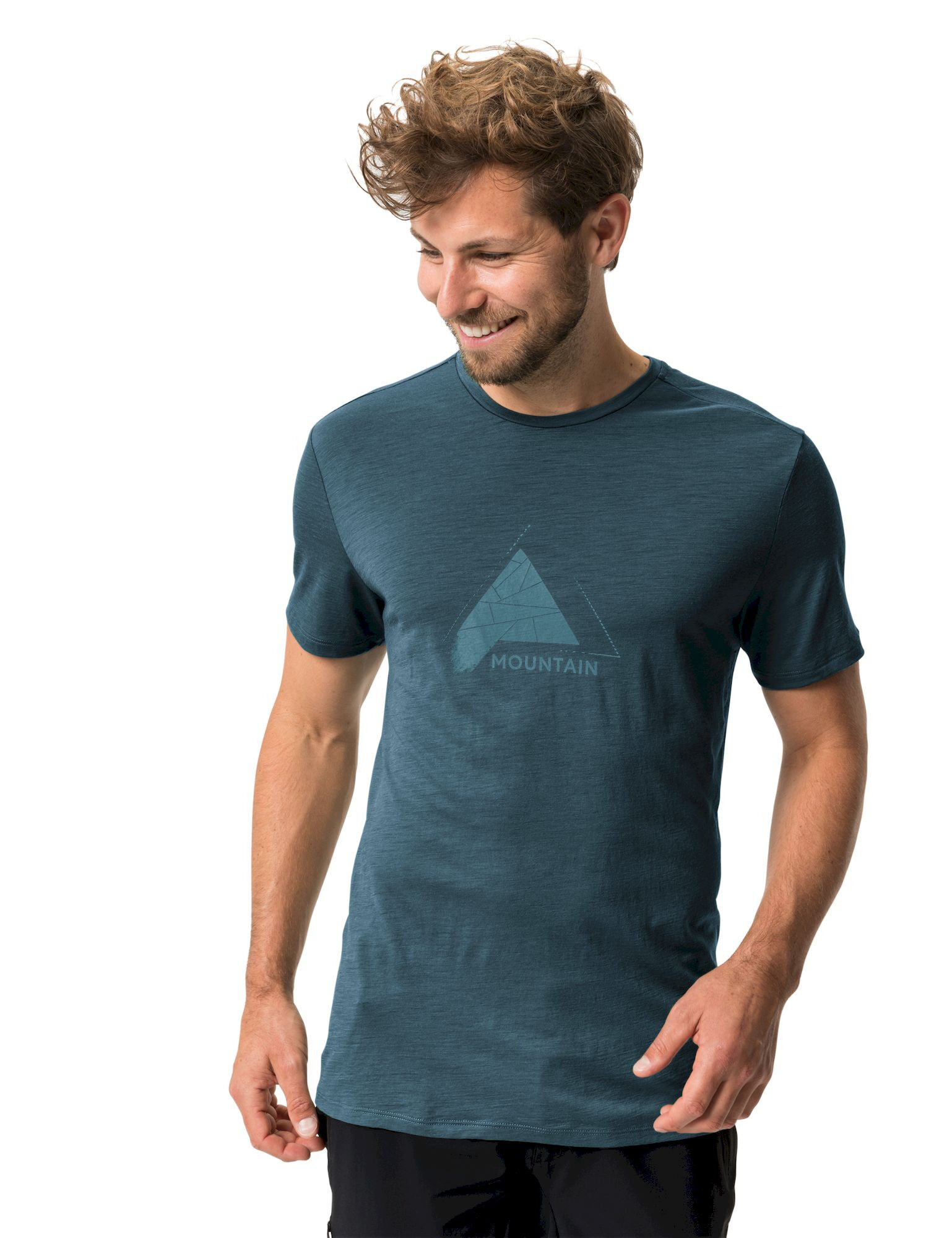 Vaude Tekoa Wool T-shirt - Giacca di merino - Uomo | Hardloop