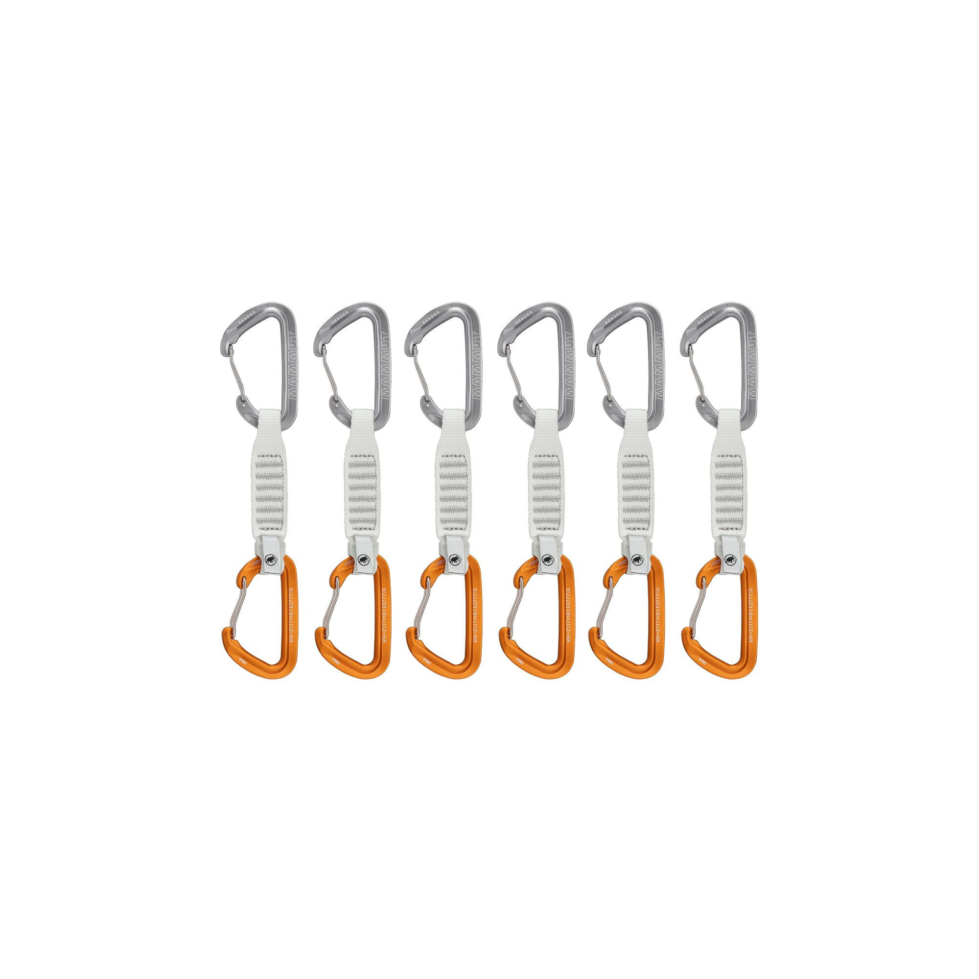 Mammut Sender Wire 12 cm 6-Pack - Express-Set | Hardloop