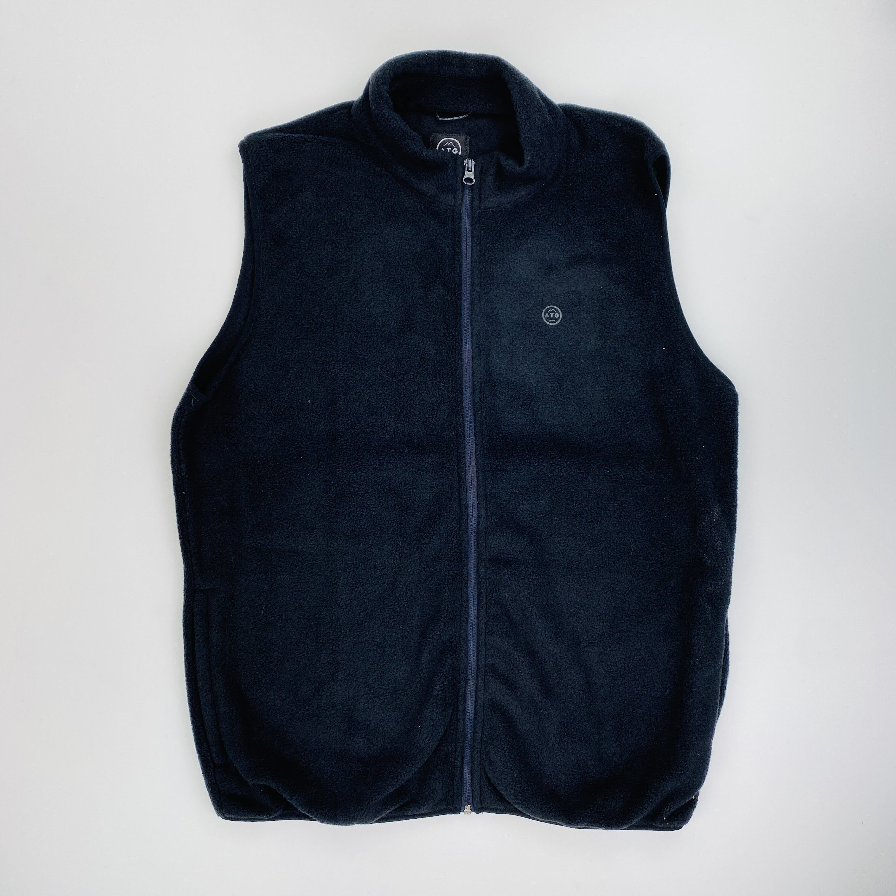 Wrangler Adams Fleece Fullzip Vest - Seconde main Sweatshirt homme - Noir - M | Hardloop