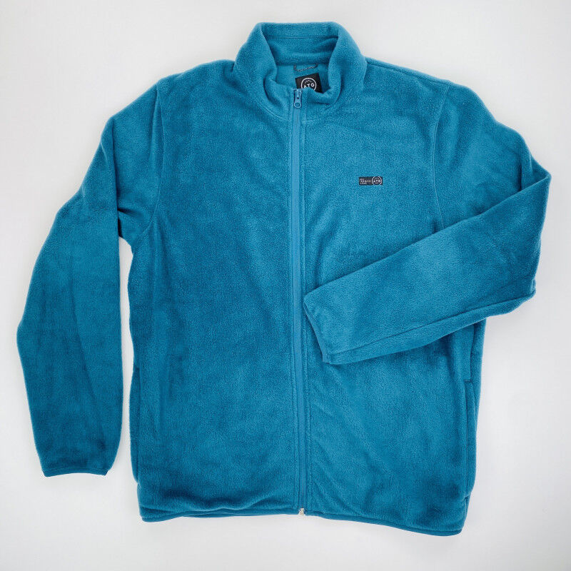 Wrangler Adams Fleece Fullzip - Felpa con cappuccio di seconda mano - Uomo - Verde - M | Hardloop