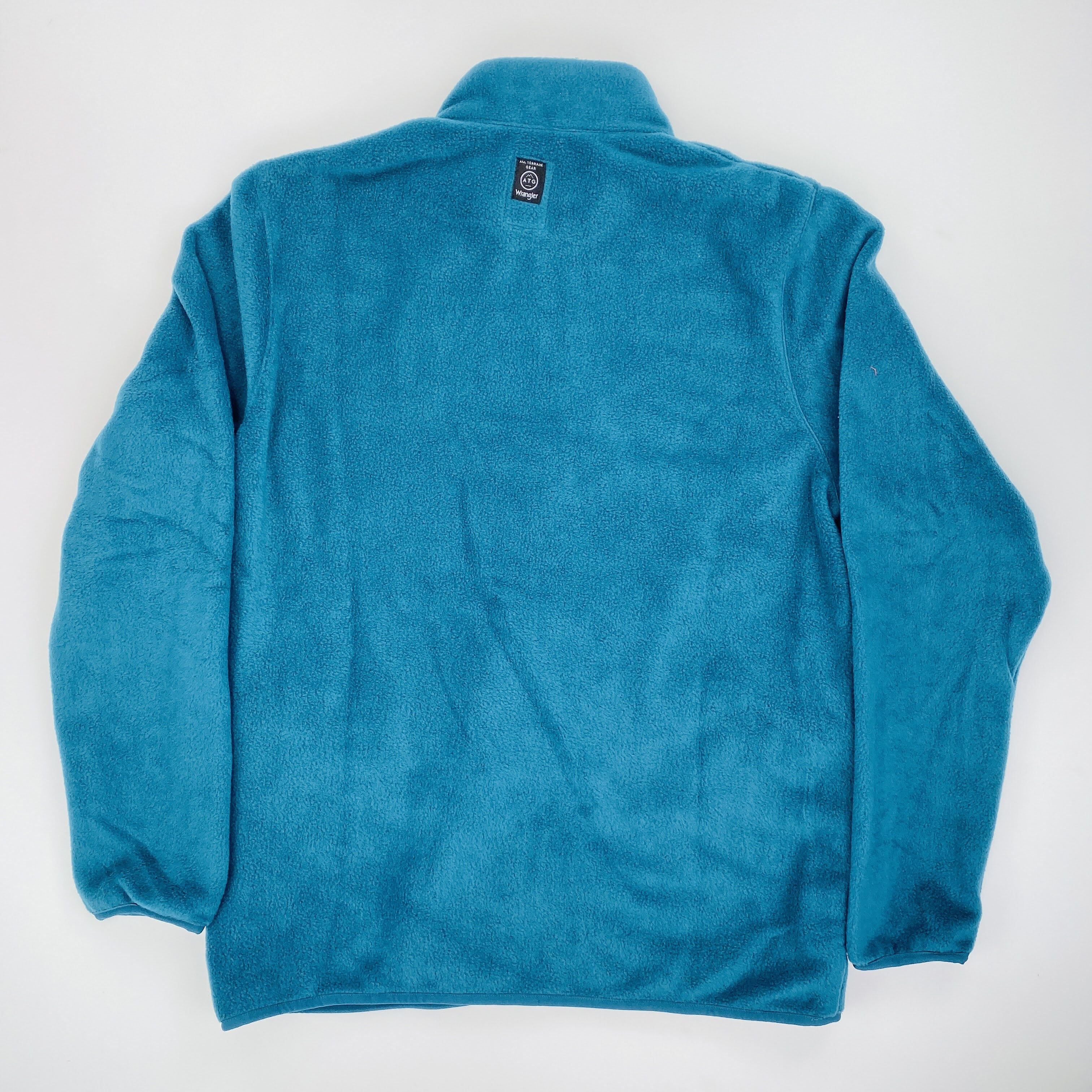 Wrangler Adams Fleece Fullzip - Felpa con cappuccio di seconda mano - Uomo - Verde - M | Hardloop