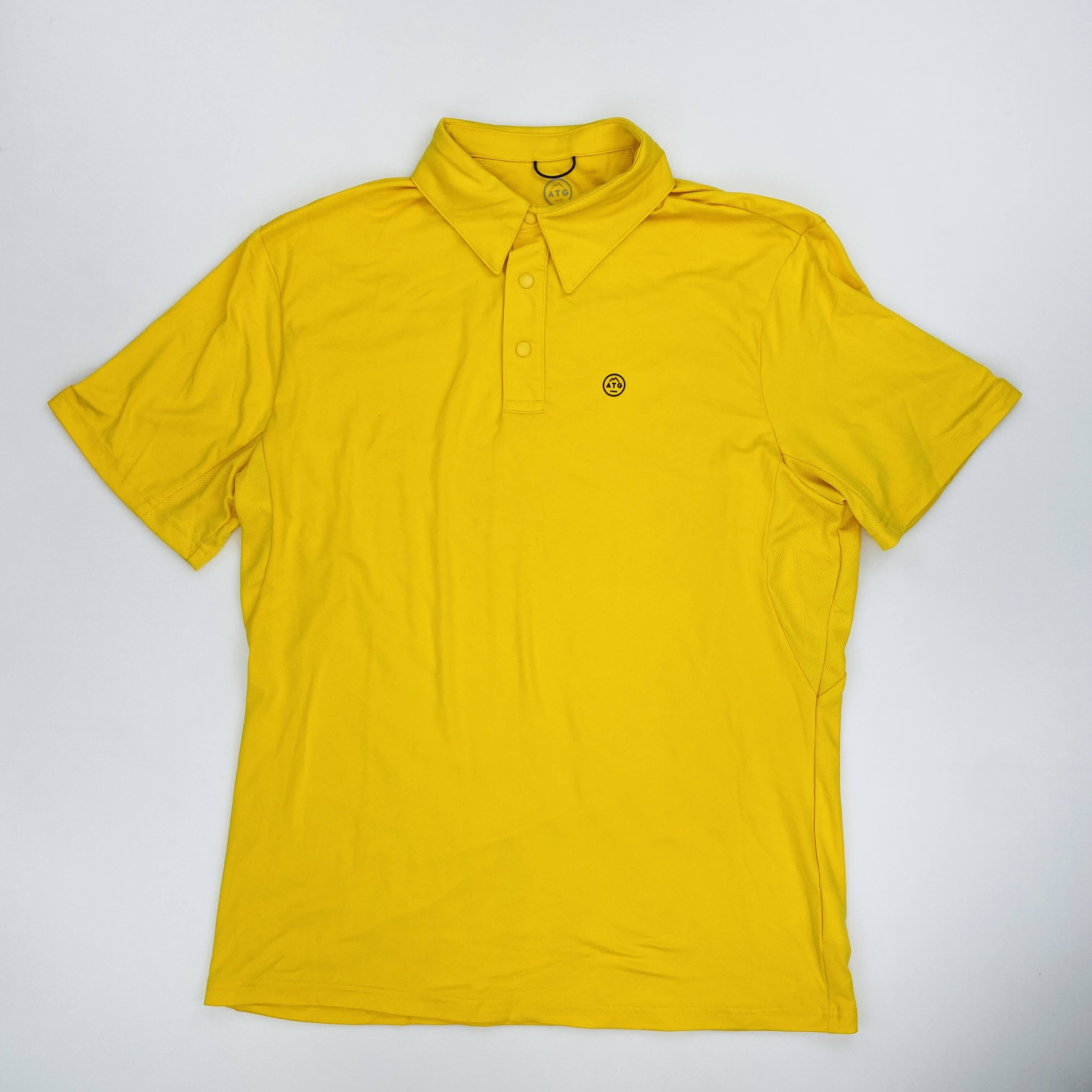 Wrangler Ss Performance Polo - Second Hand T-shirt - Men's - Yellow - M | Hardloop