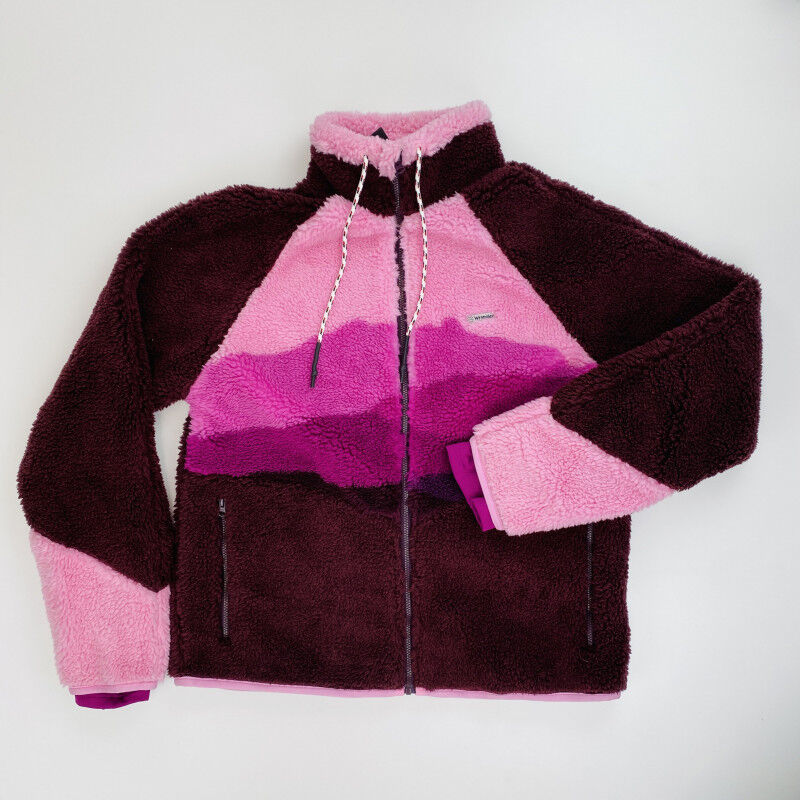 Wrangler Sherpa Fleece Jacket - Felpa con cappuccio di seconda mano - Donna - Rosa - S | Hardloop