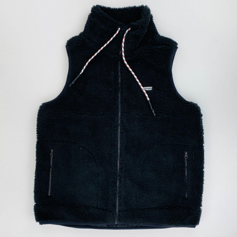 Wrangler Sherpa Fleece Vest - Felpa con cappuccio di seconda mano - Donna - Nero - S | Hardloop