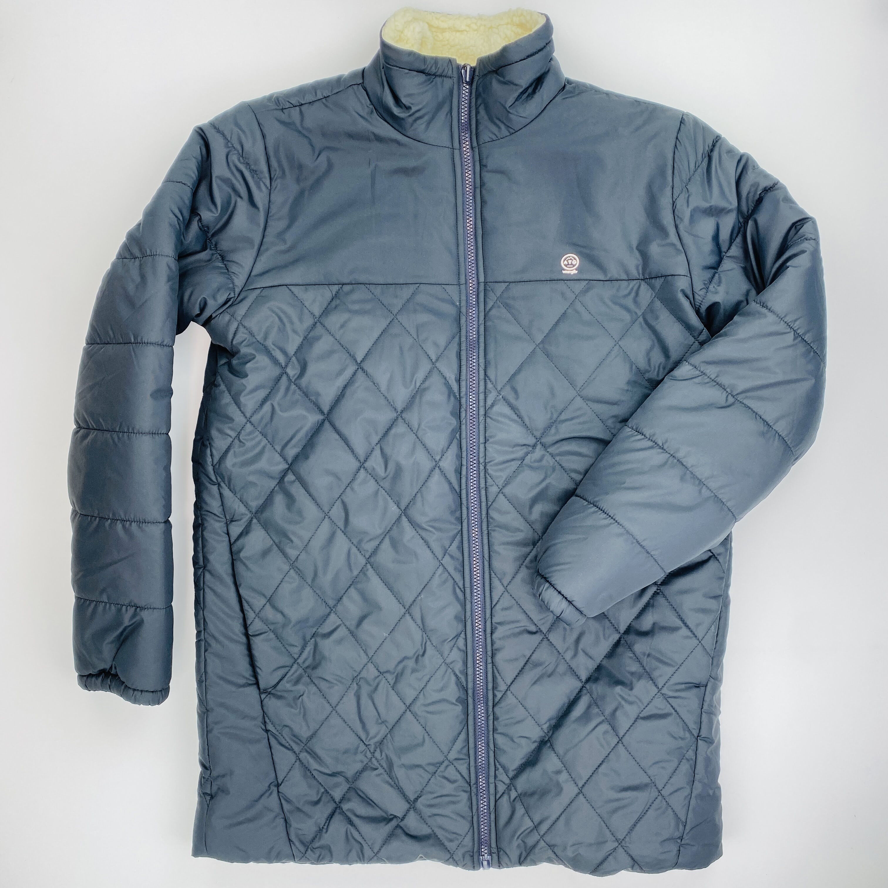 Wrangler Reversible Sherpa Jacket - Second Hand Fleece jacket - Women's - Black - S | Hardloop