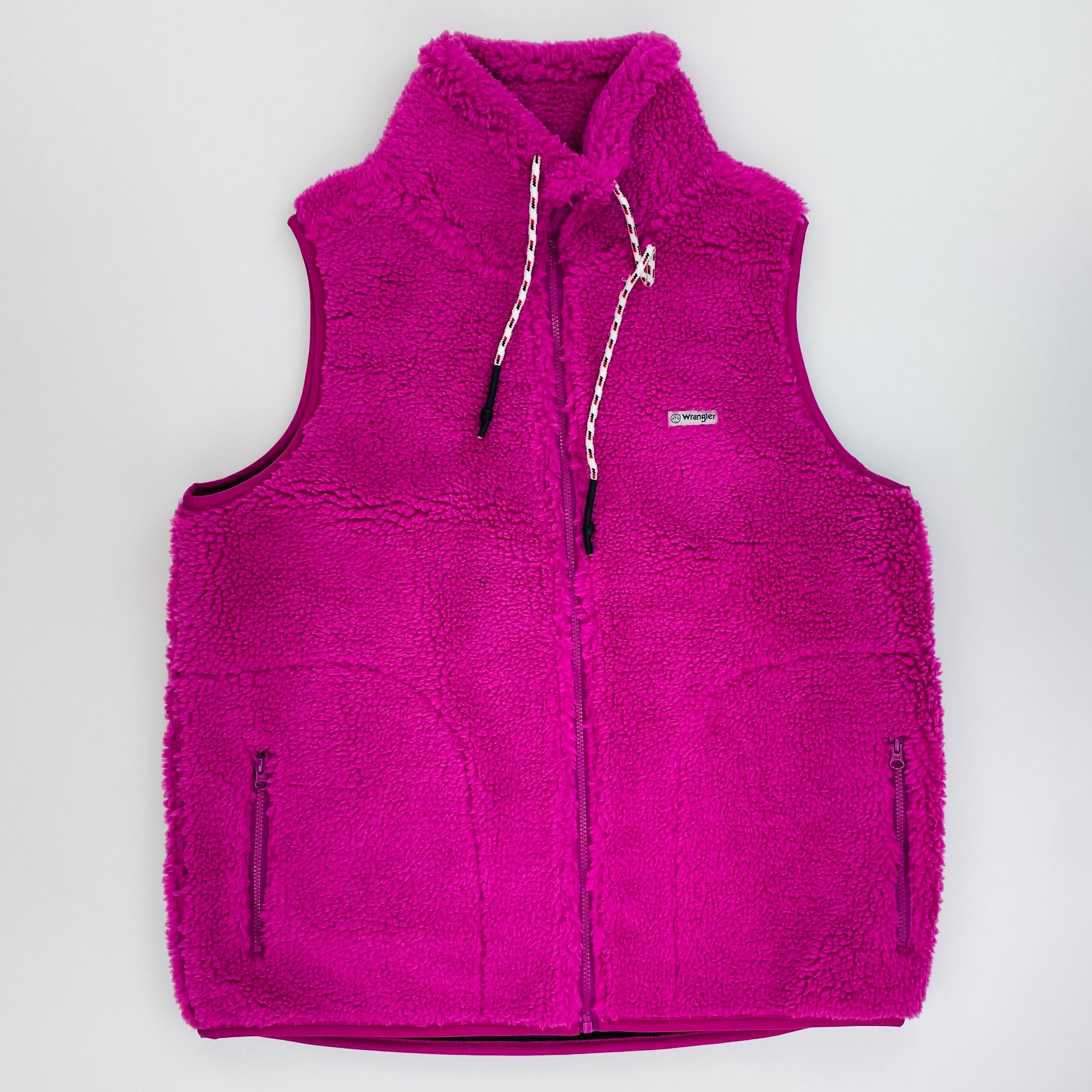 Wrangler Sherpa Fleece Vest - Second Hand Hoodie - Women's - Pink - S | Hardloop Wrangler Sherpa Fleece Vest - Second Hand Hoodie - Women's - Pink - S | Hardloop