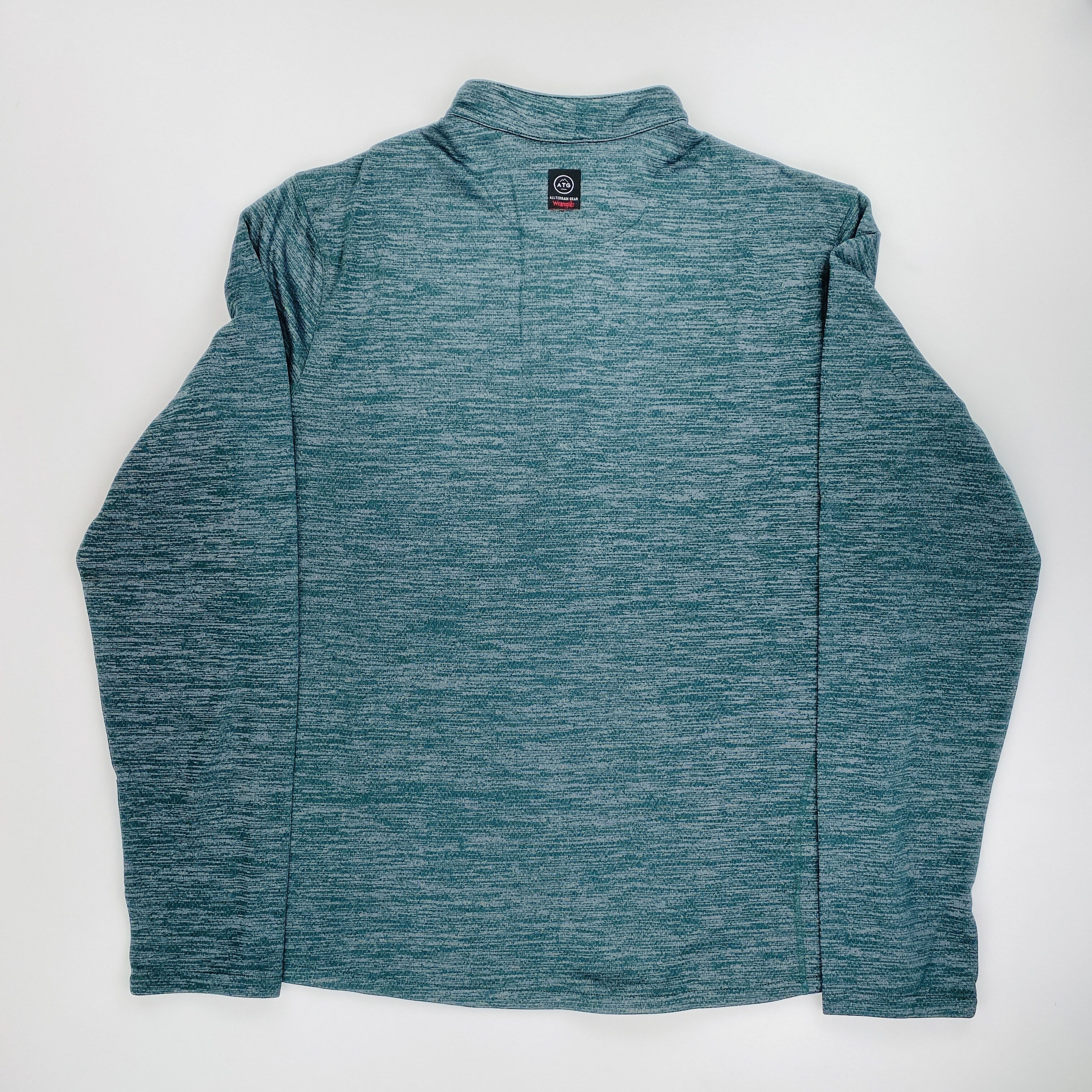 Wrangler Qz Pullover - Felpa con cappuccio di seconda mano - Uomo - Verde - M | Hardloop