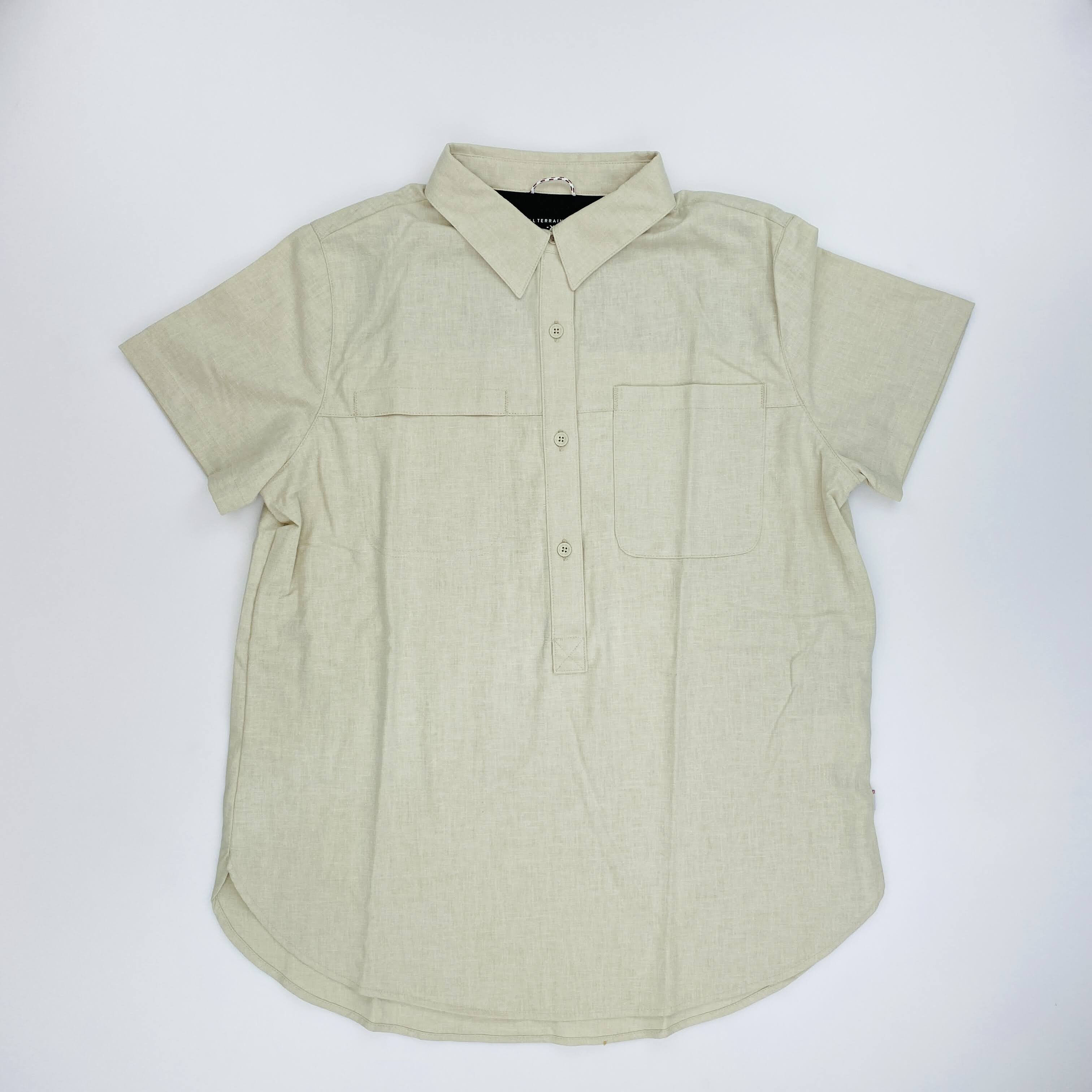 Wrangler Popover Shirt - Felpa con cappuccio di seconda mano - Donna - Beige - S | Hardloop