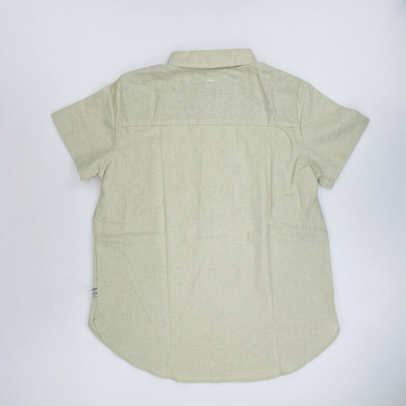 Wrangler Popover Shirt - Second Hand Hoodie - Damen - Beige - S | Hardloop