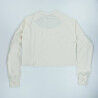Wrangler Cropped Sweatshirt - Second Hand Hoodie - Women's - White - S | Hardloop