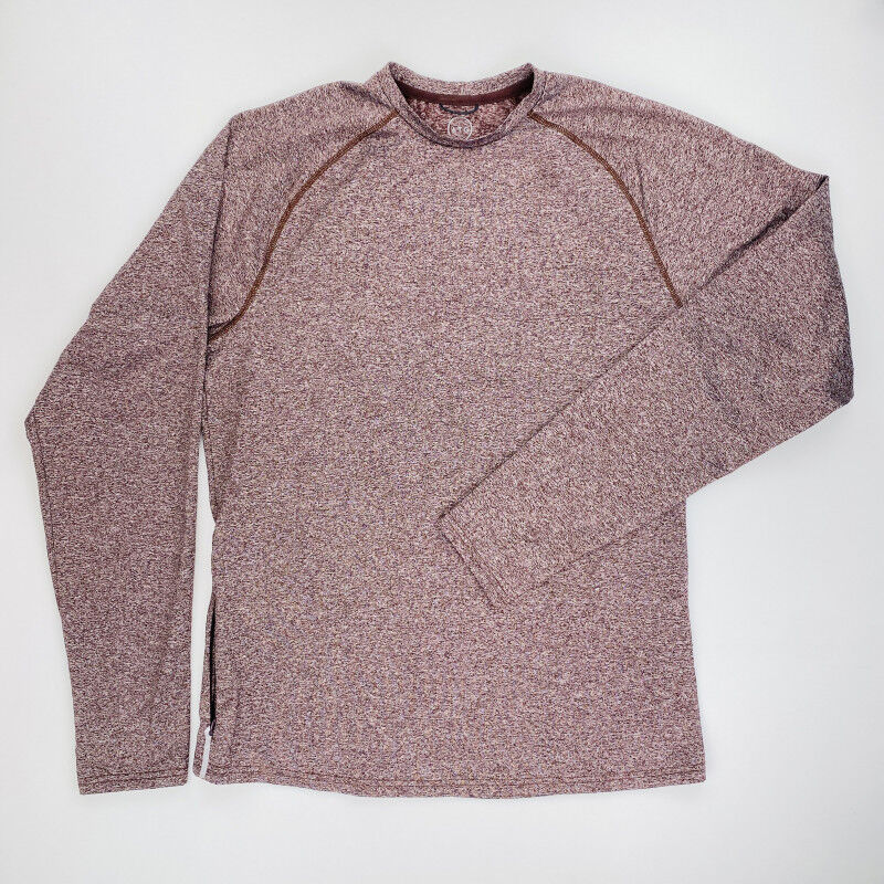 Wrangler Ls Performance Crewneck - Felpa con cappuccio di seconda mano - Uomo - Marrone - M | Hardloop