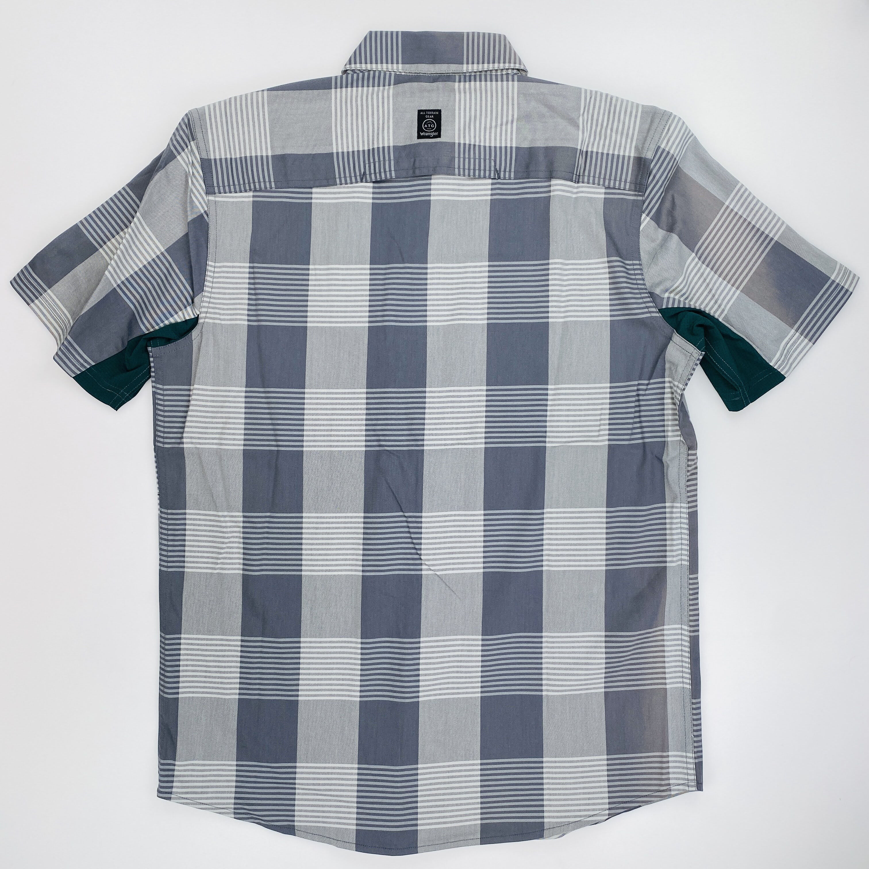 Wrangler Ss Mix Material Shirt - Camicia di seconda mano - Uomo - Grigio - M | Hardloop