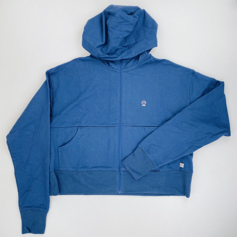 Wrangler Zip Thru Hoodie - Felpa con cappuccio di seconda mano - Donna - Blu - S | Hardloop