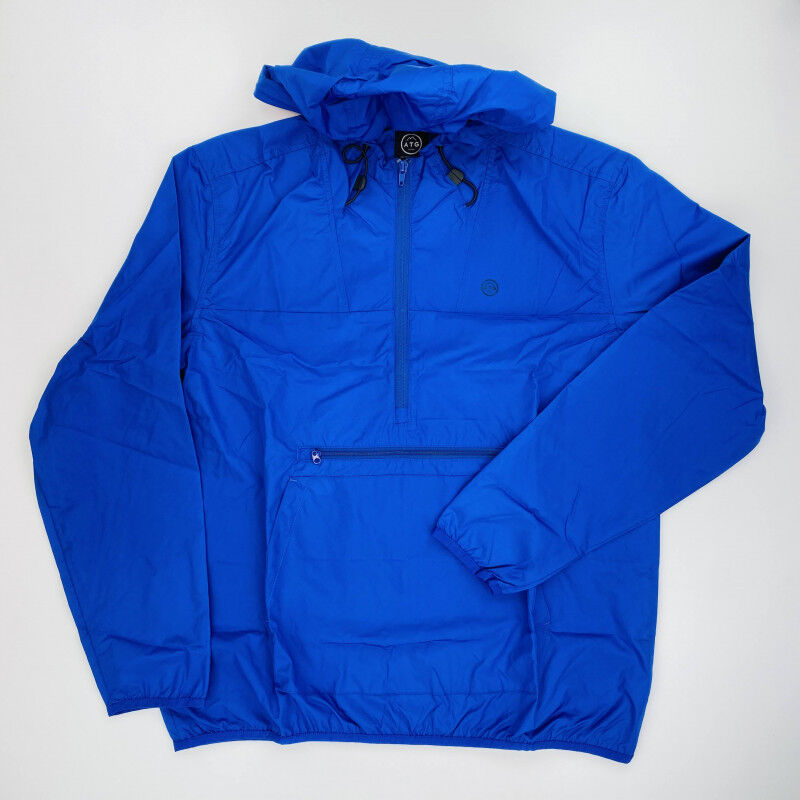 Wrangler Packable Jacket - Second Hand Waterproof jacket - Men's - Blue ...