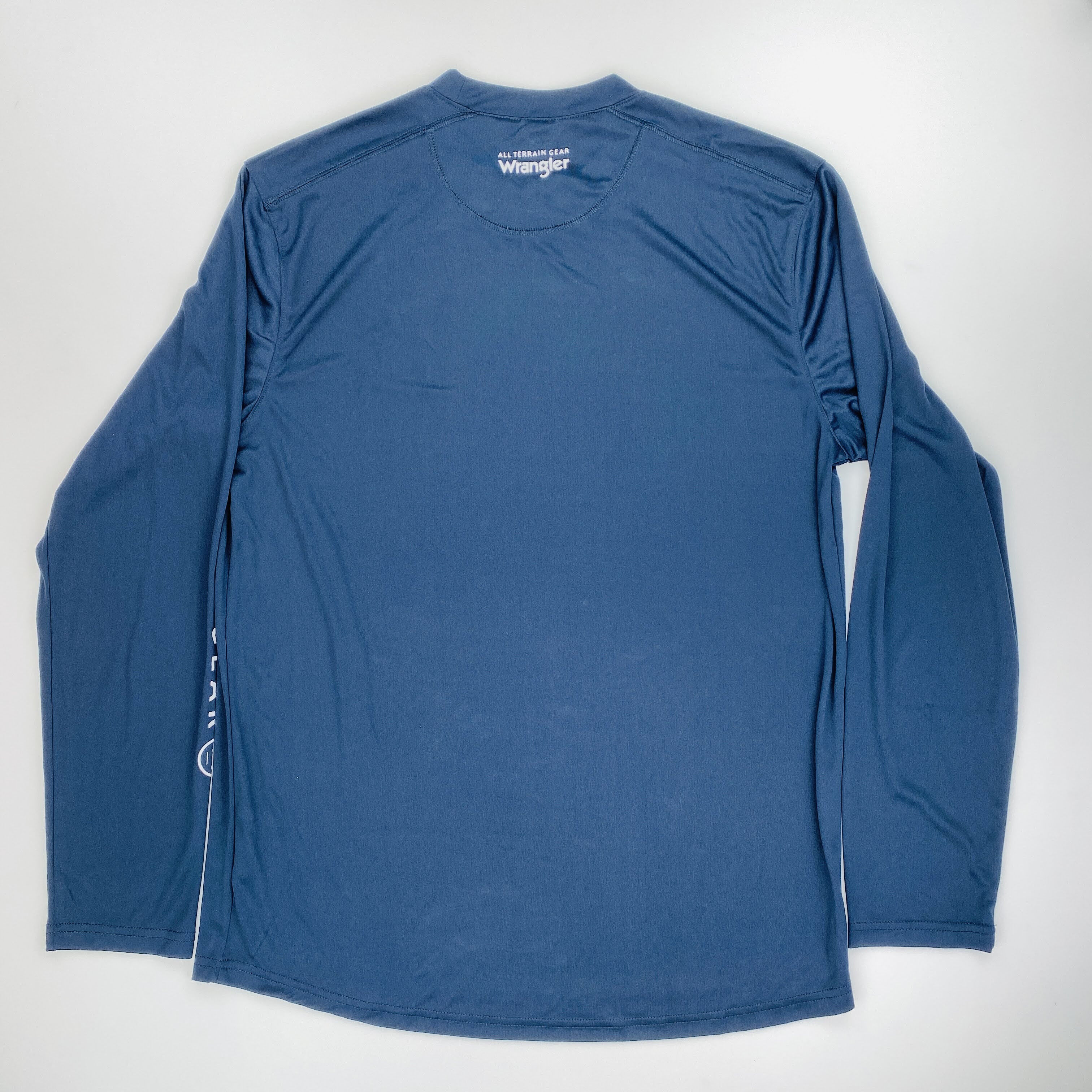 Wrangler Ls Sun Tee - T-shirt di seconda mano - Uomo - Olio blu - M | Hardloop