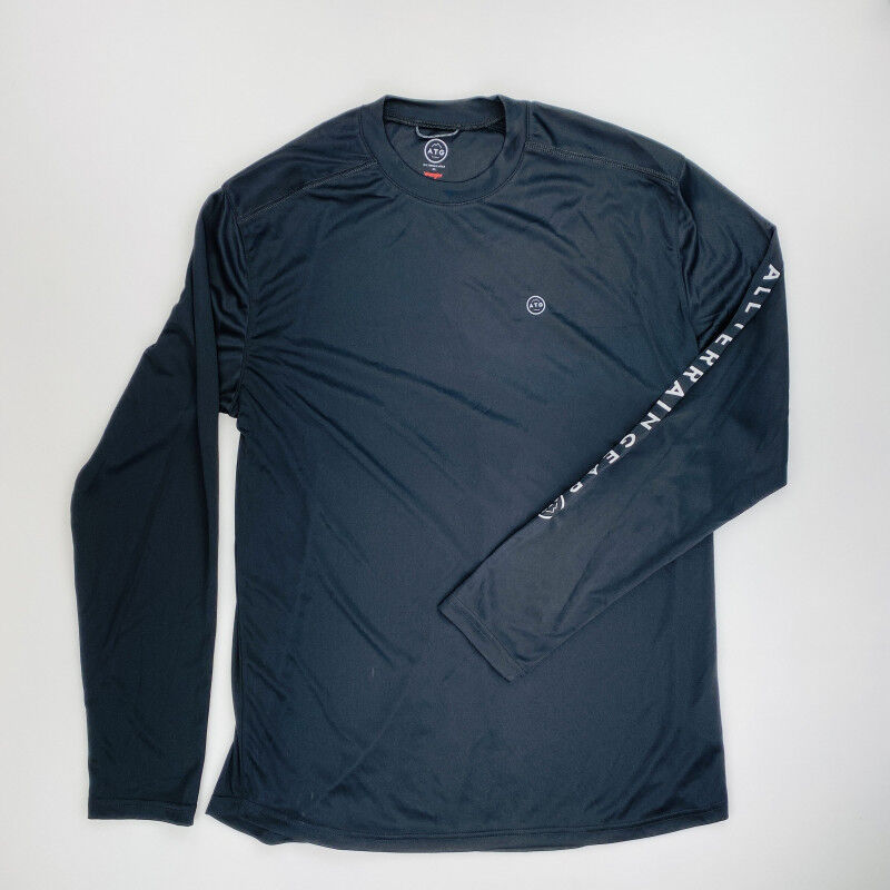 Wrangler Ls Sun Tee - T-shirt di seconda mano - Uomo - Nero - M | Hardloop