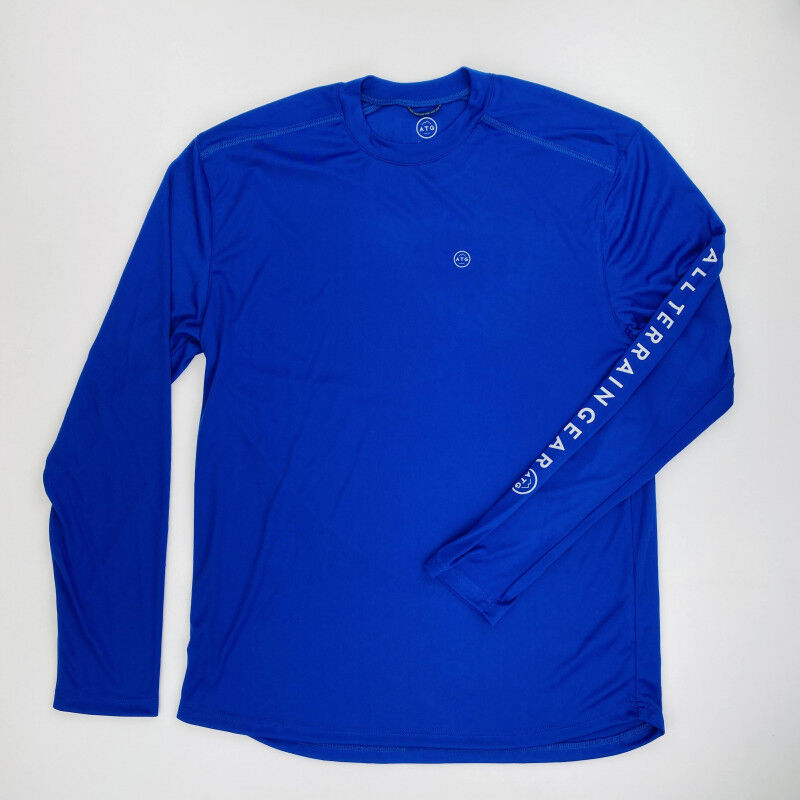 Wrangler Ls Sun Tee - T-shirt di seconda mano - Donna - Blu - S | Hardloop