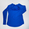 Wrangler Ls Hooded Sun Tee - T-shirt di seconda mano - Uomo - Blu - L | Hardloop