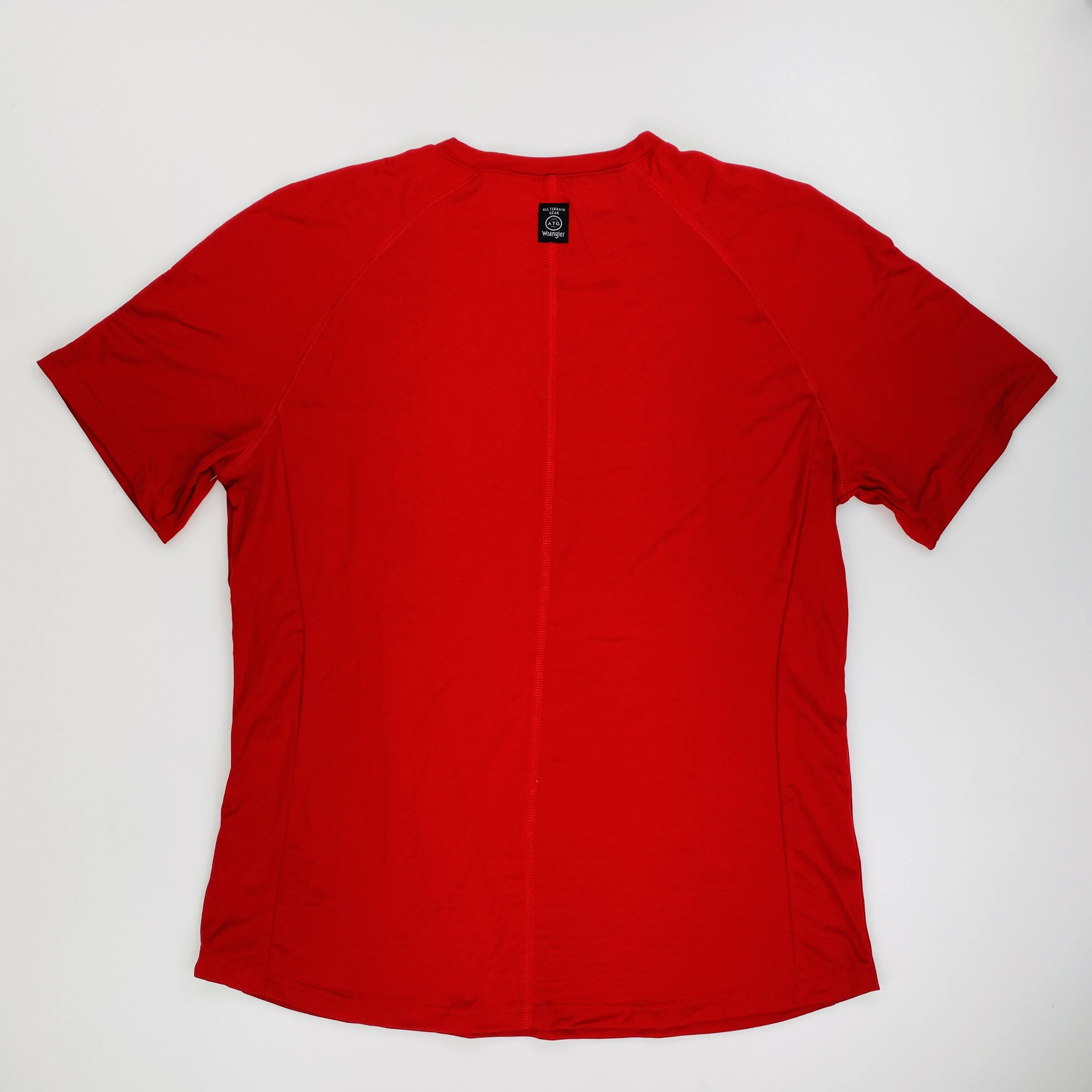 Wrangler Ss Performance Tee - T-shirt di seconda mano - Uomo - Rosso - M | Hardloop