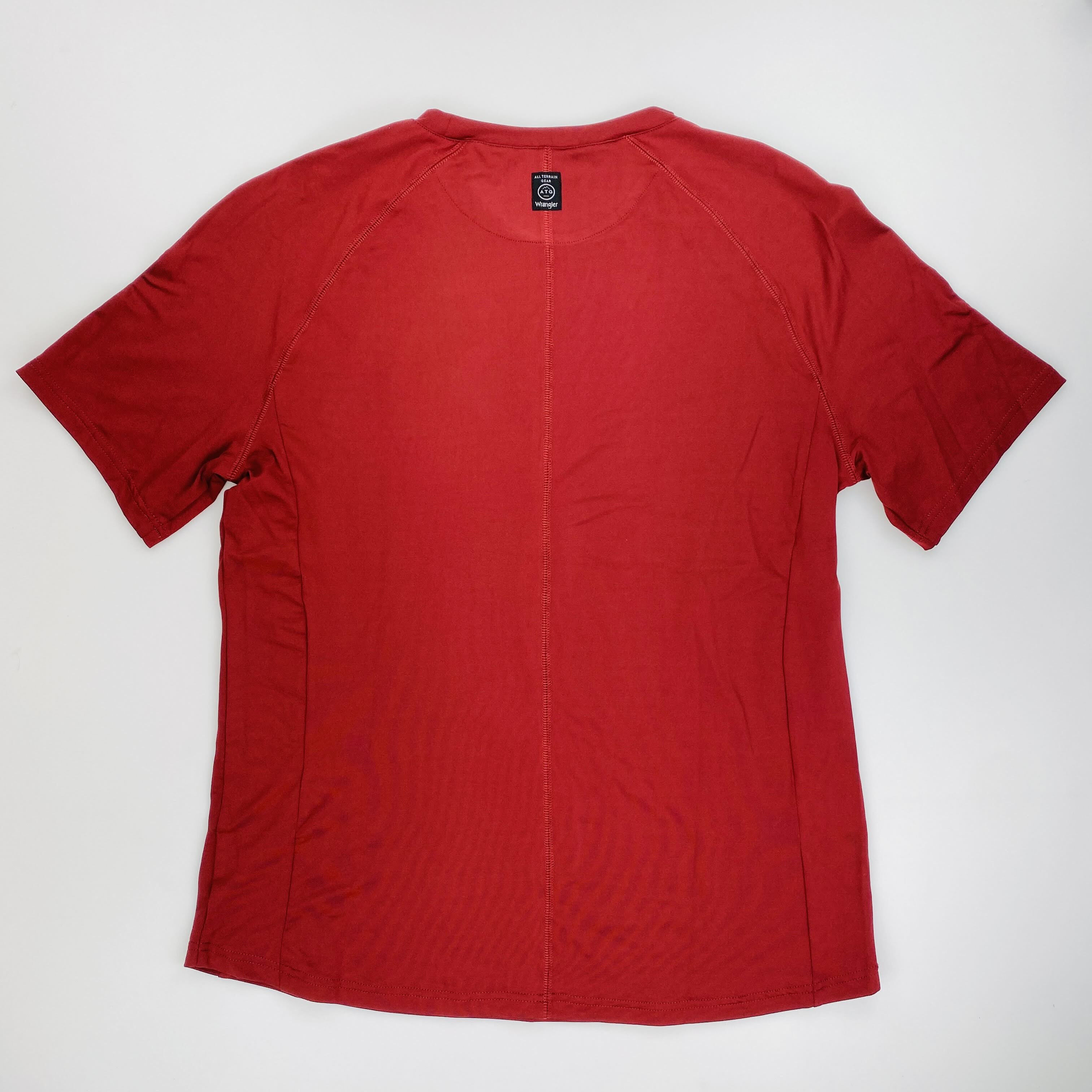 Wrangler Ss Performance Tee - T-shirt di seconda mano - Uomo - Rosso - M | Hardloop
