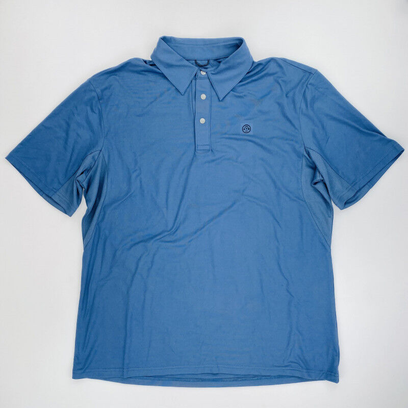 Wrangler Ss Performance Polo - Second Hand T-shirt - Men's - Blue - L ...