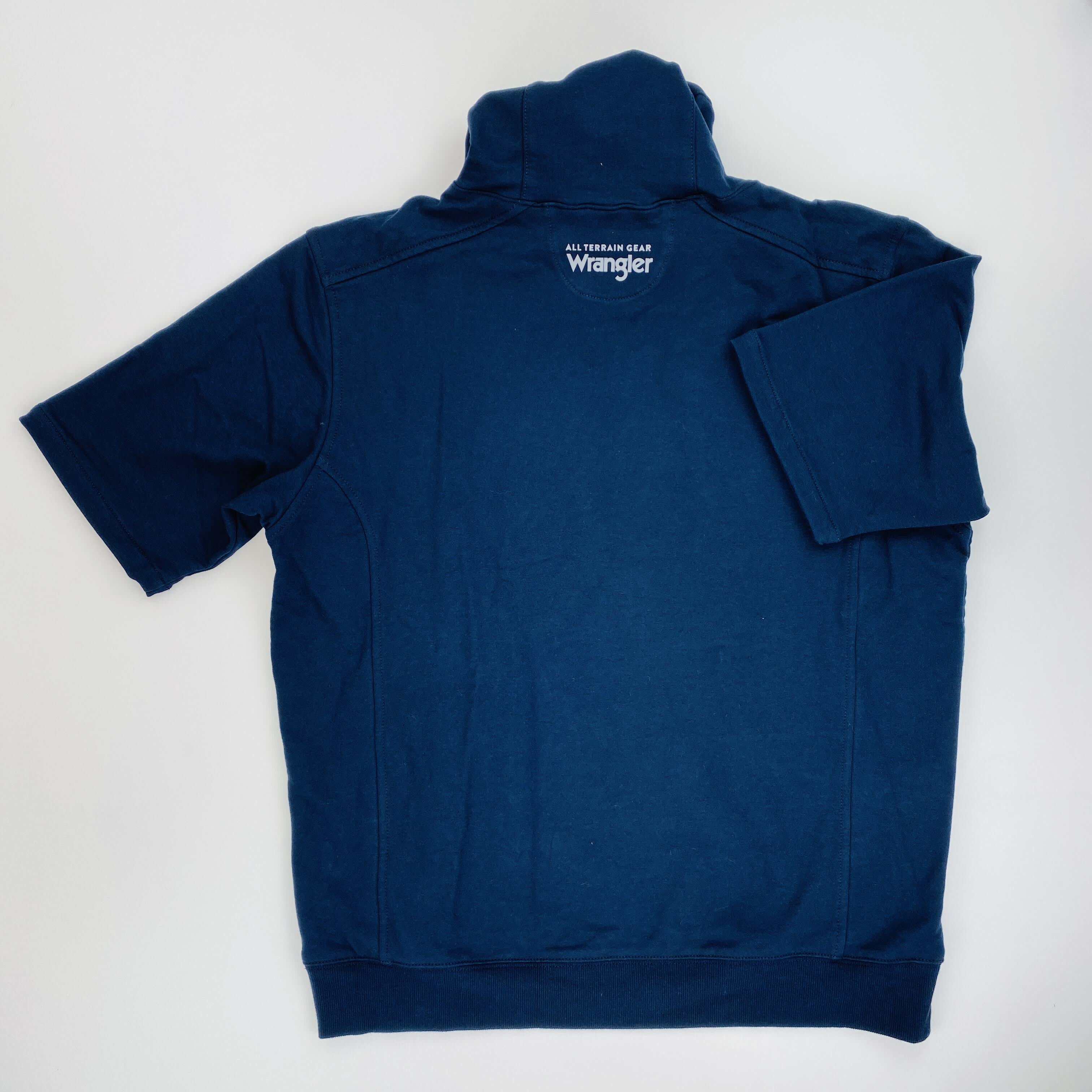 Wrangler Athleisure Hoodie Ss - Felpa con cappuccio di seconda mano - Uomo - Blu - M | Hardloop