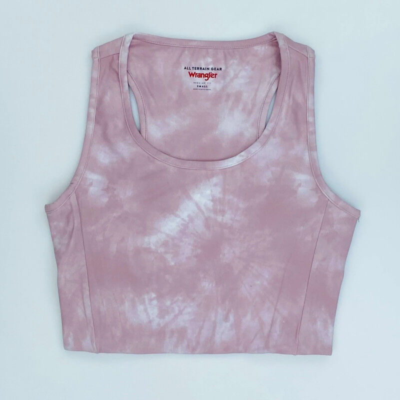 Wrangler Cropped Compression Tank - T-shirt di seconda mano - Donna - Rosa - S | Hardloop