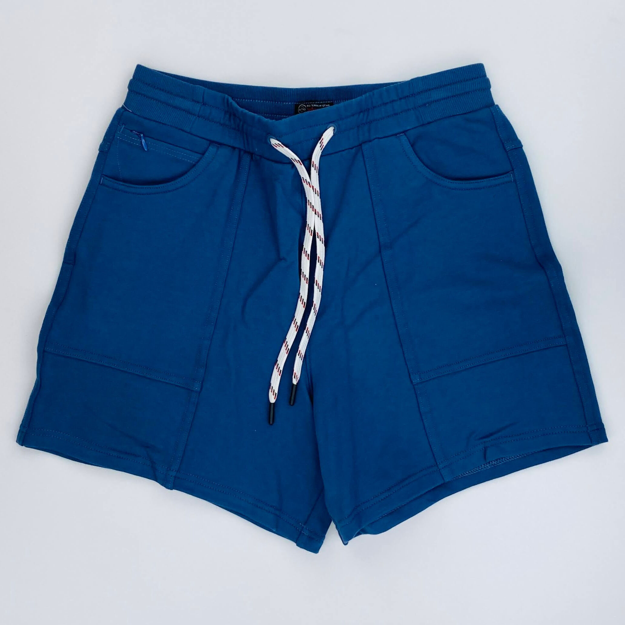 Wrangler Athleisure Short - Seconde main Pantalon randonnée femme - Bleu - US 28 | Hardloop
