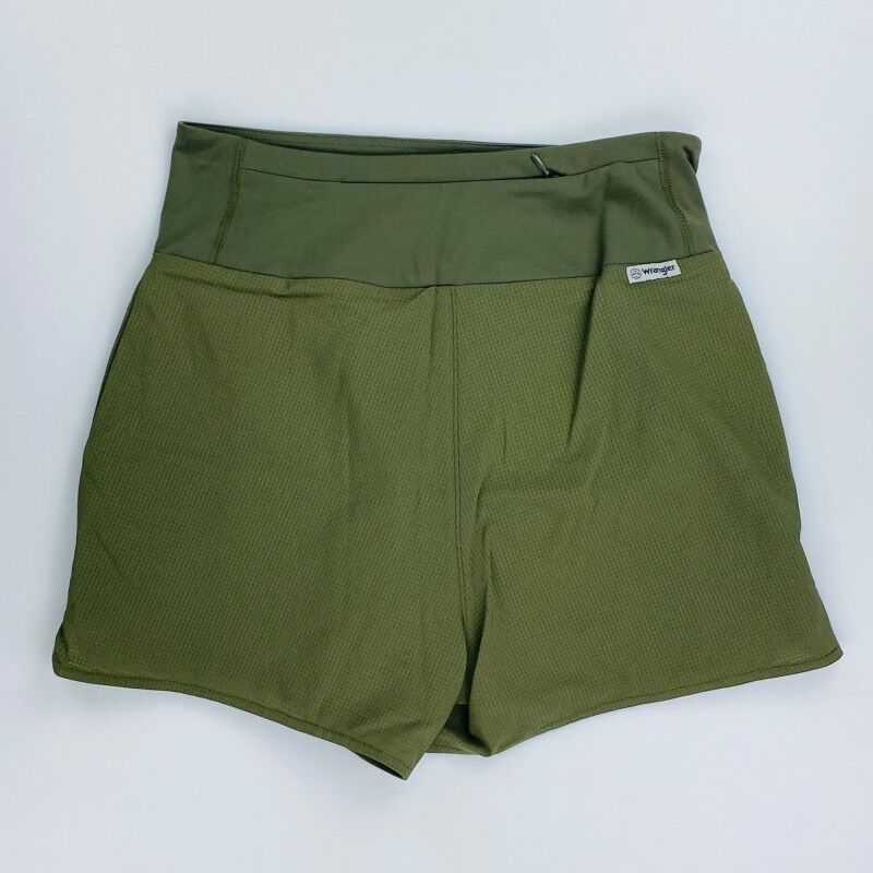 Wrangler Mix Material Short - Second Hand Shorts - Women's - Olive green - US 28 | Hardloop