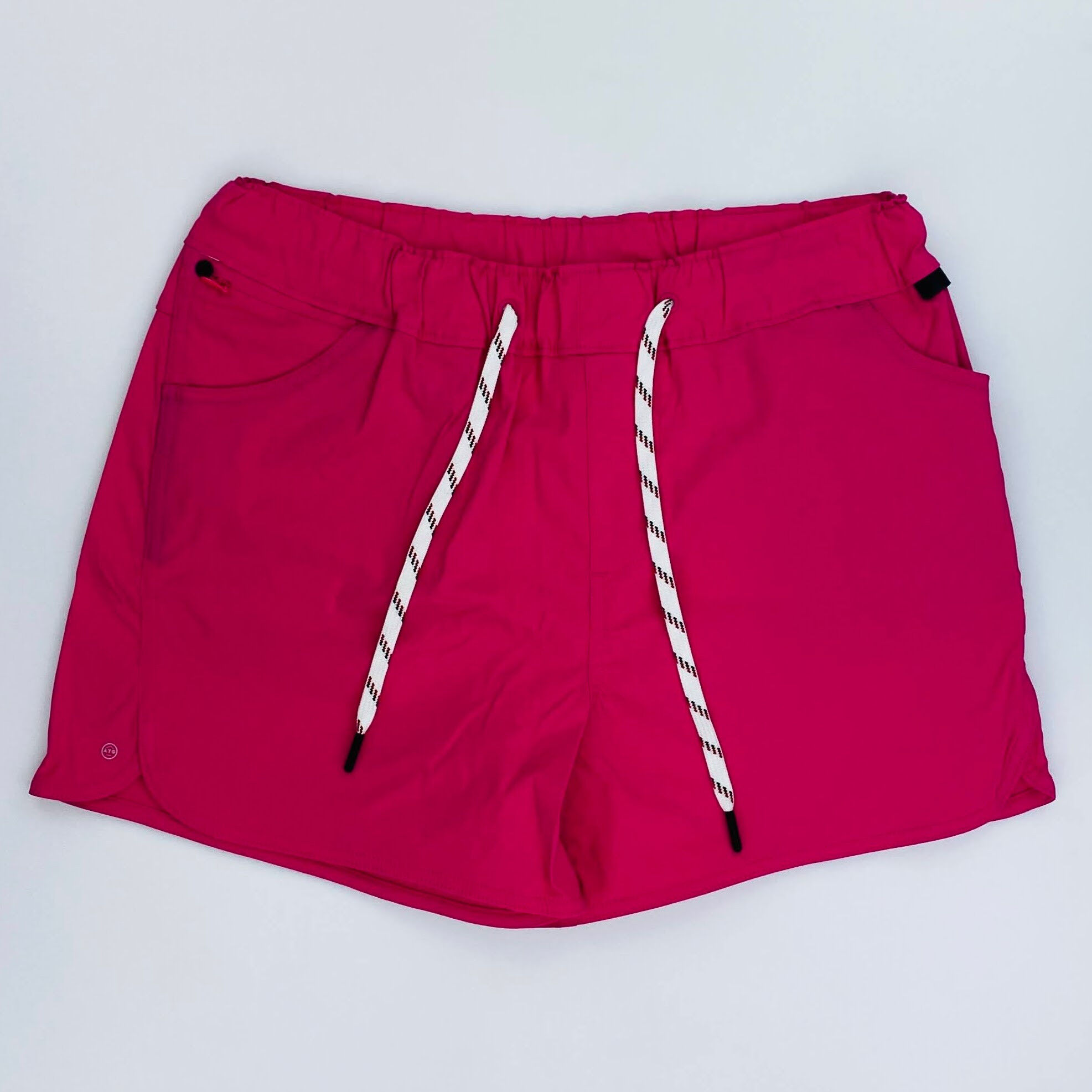 Wrangler Drawstring Short - Second Hand Shorts - Damen - Rosa - US 28 | Hardloop