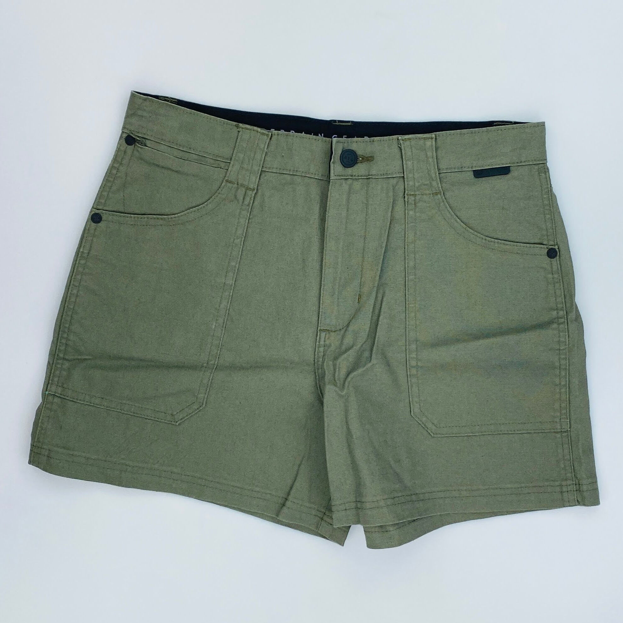 Wrangler Hike Short - Second Hand Shorts - Damen - Olivengrün - US 28 | Hardloop