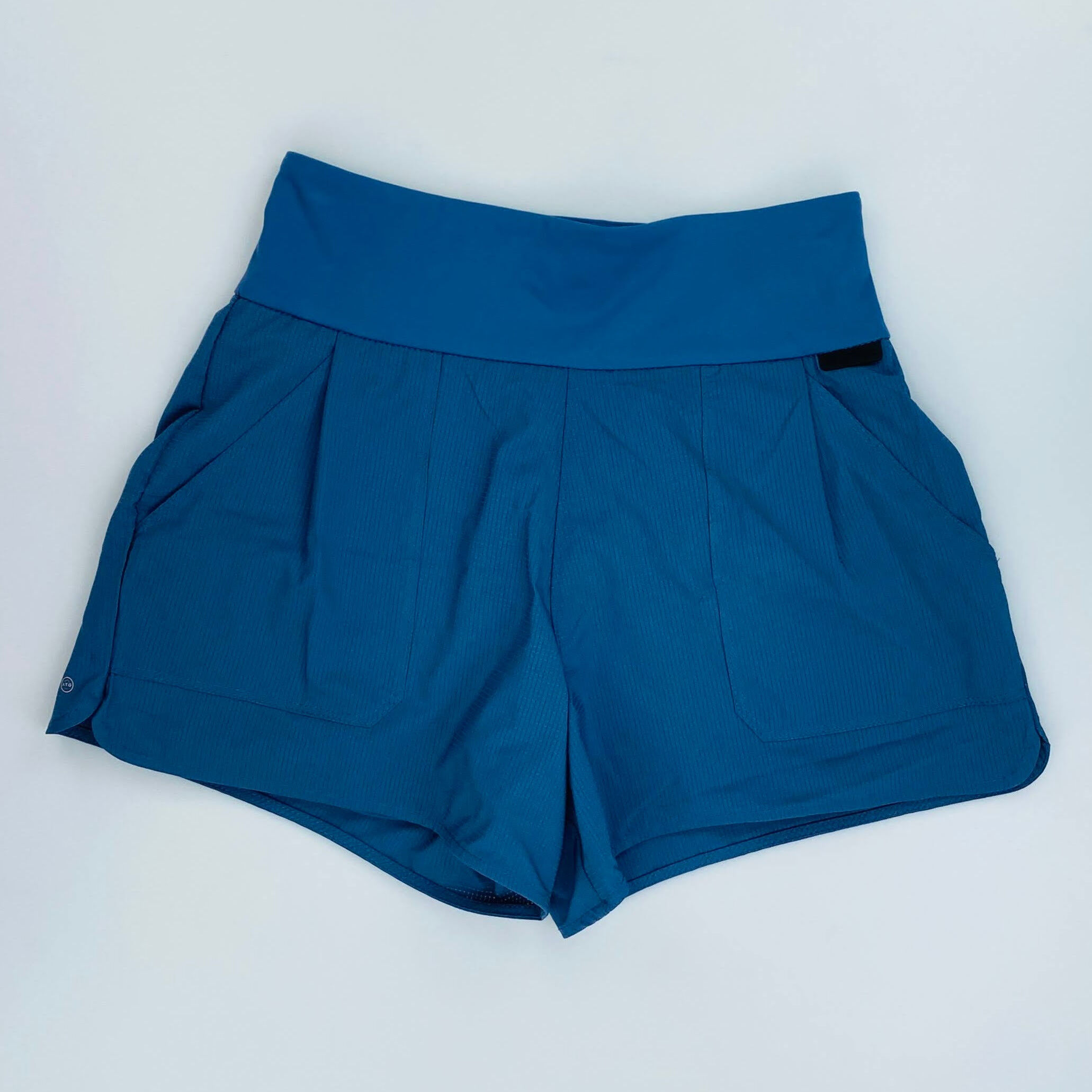 Wrangler Mix Material Short - Second Hand Shorts - Women's - Blue - US 28 | Hardloop