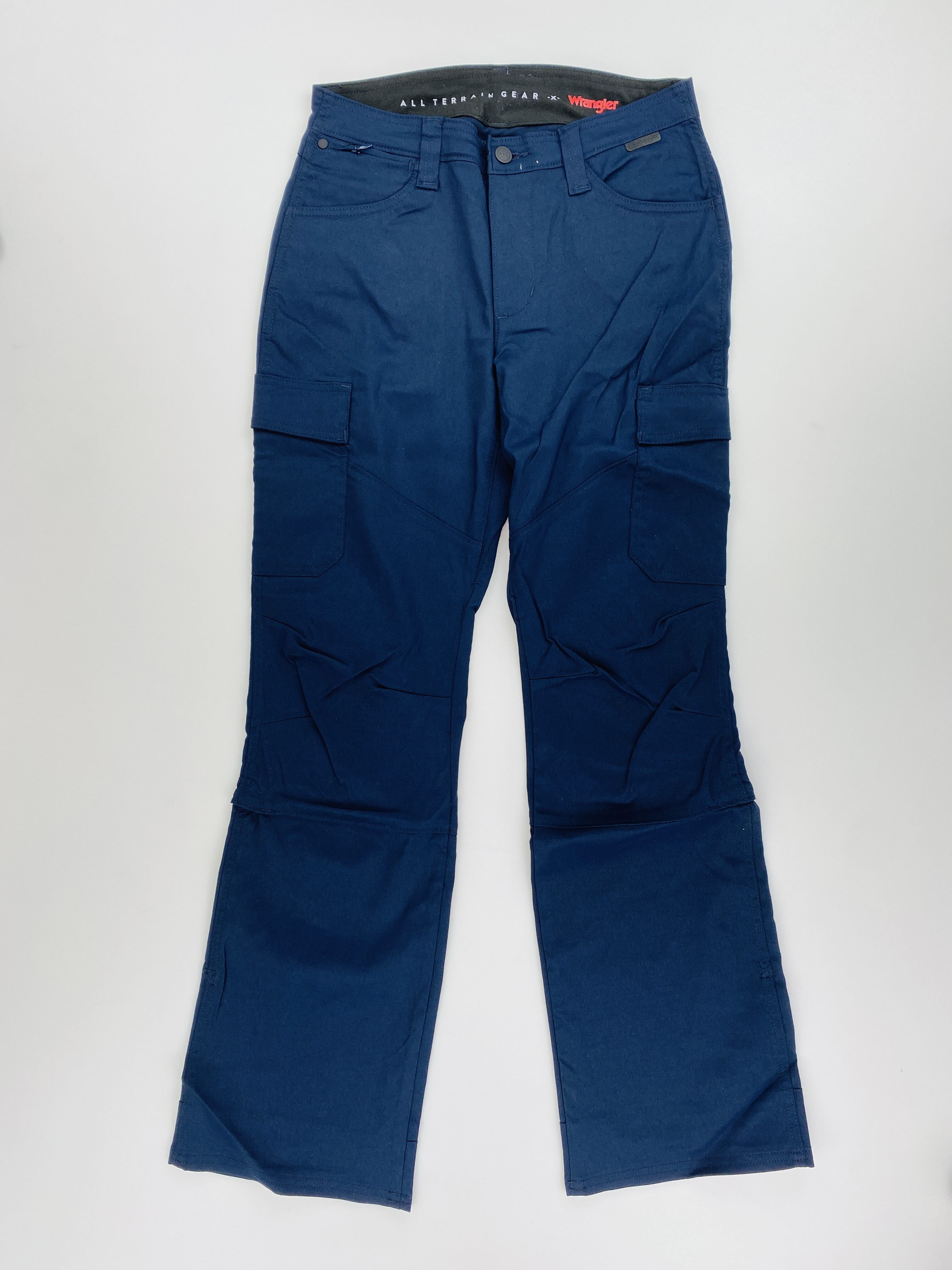 Wrangler Cargo Bootcut Conver - Second Hand Dámské turistické kalhoty - Modrý - US 28 | Hardloop