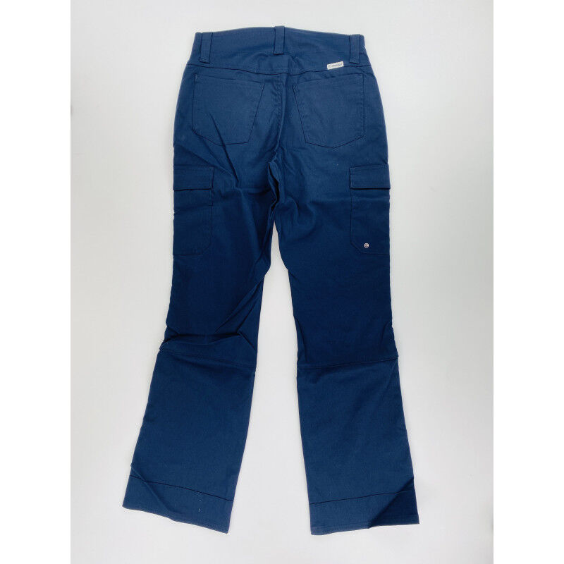 Wrangler Cargo Bootcut Conver - Second Hand Vandringsbyxor - Dam - Blå - US 28 | Hardloop