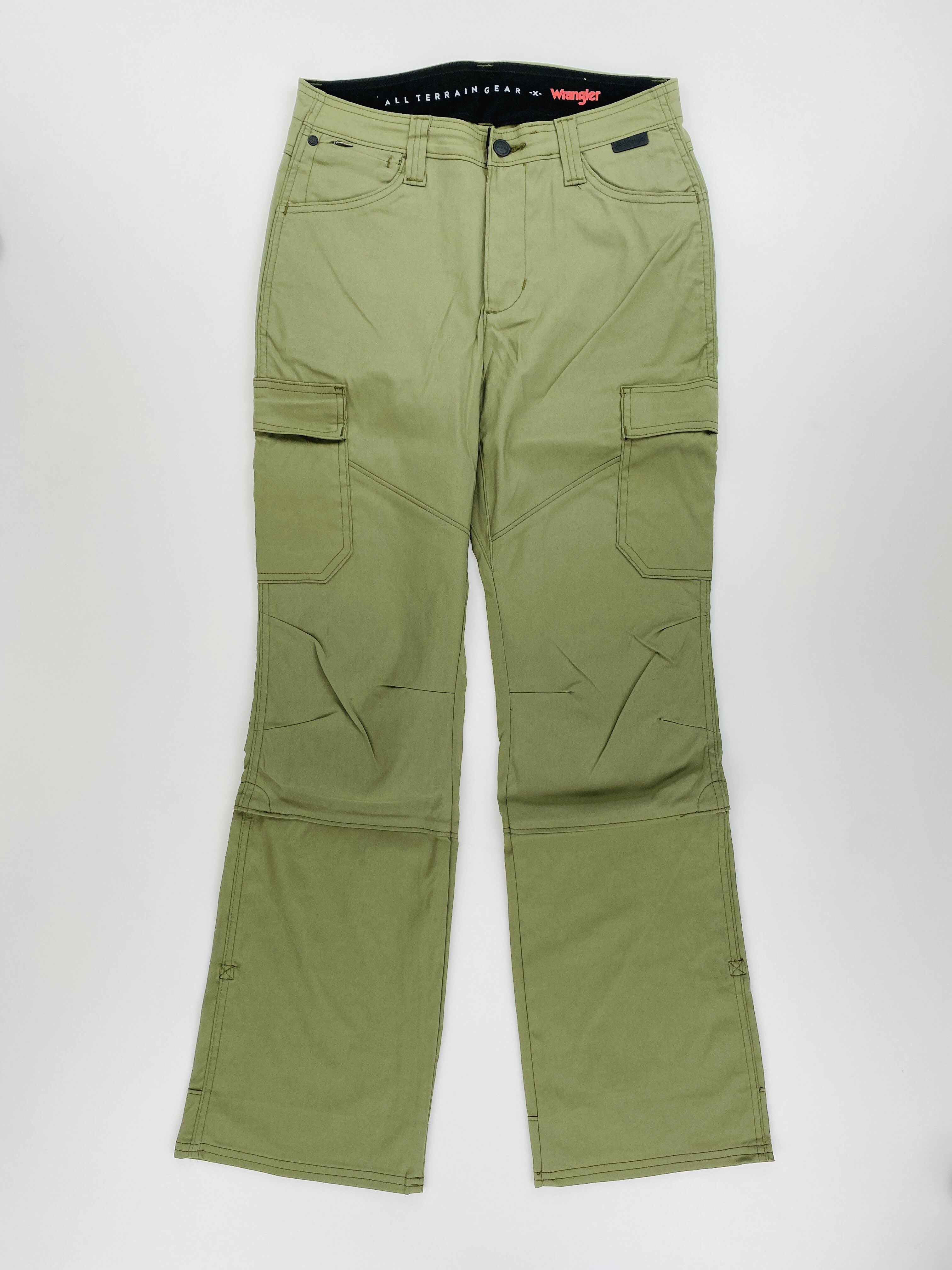 Wrangler Cargo Bootcut Conver - Pantaloni da escursionismo di seconda mano - Donna - Verde oliva - US 28 | Hardloop