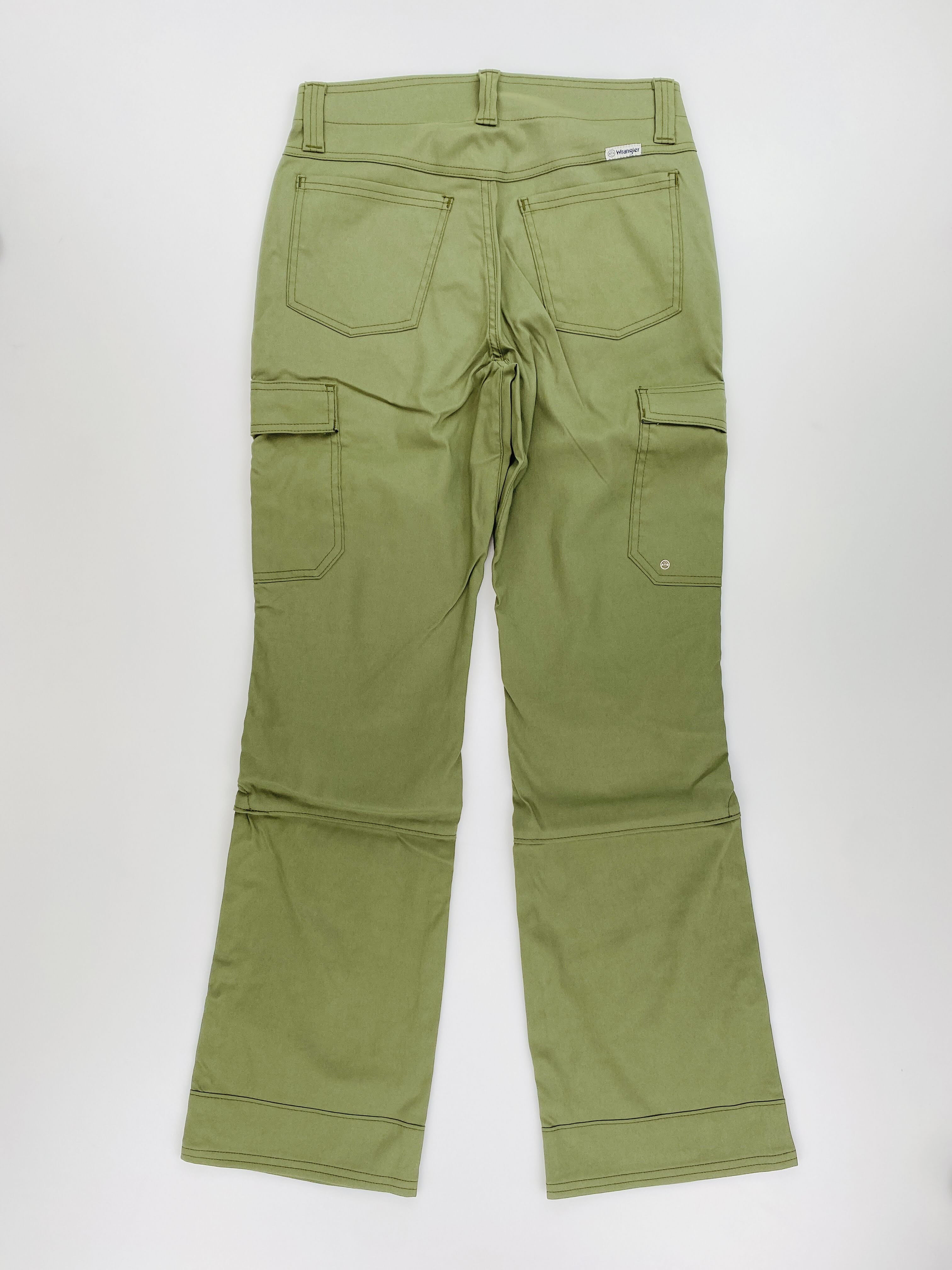 Wrangler Cargo Bootcut Conver - Pantaloni da escursionismo di seconda mano - Donna - Verde oliva - US 28 | Hardloop