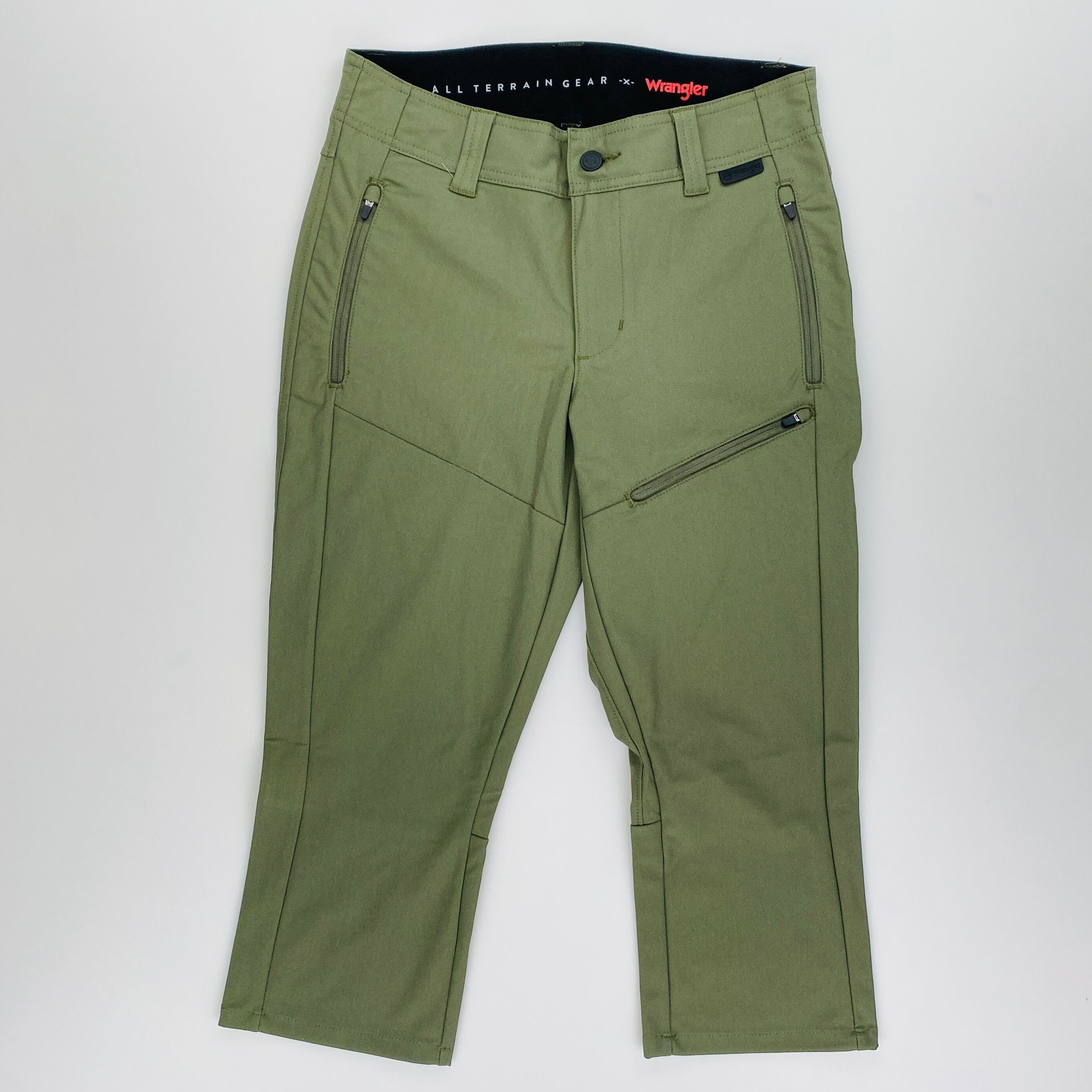 Wrangler Utility Capri - Segunda Mano Pantalones cortos - Mujer - Verde oliva - US 28 | Hardloop