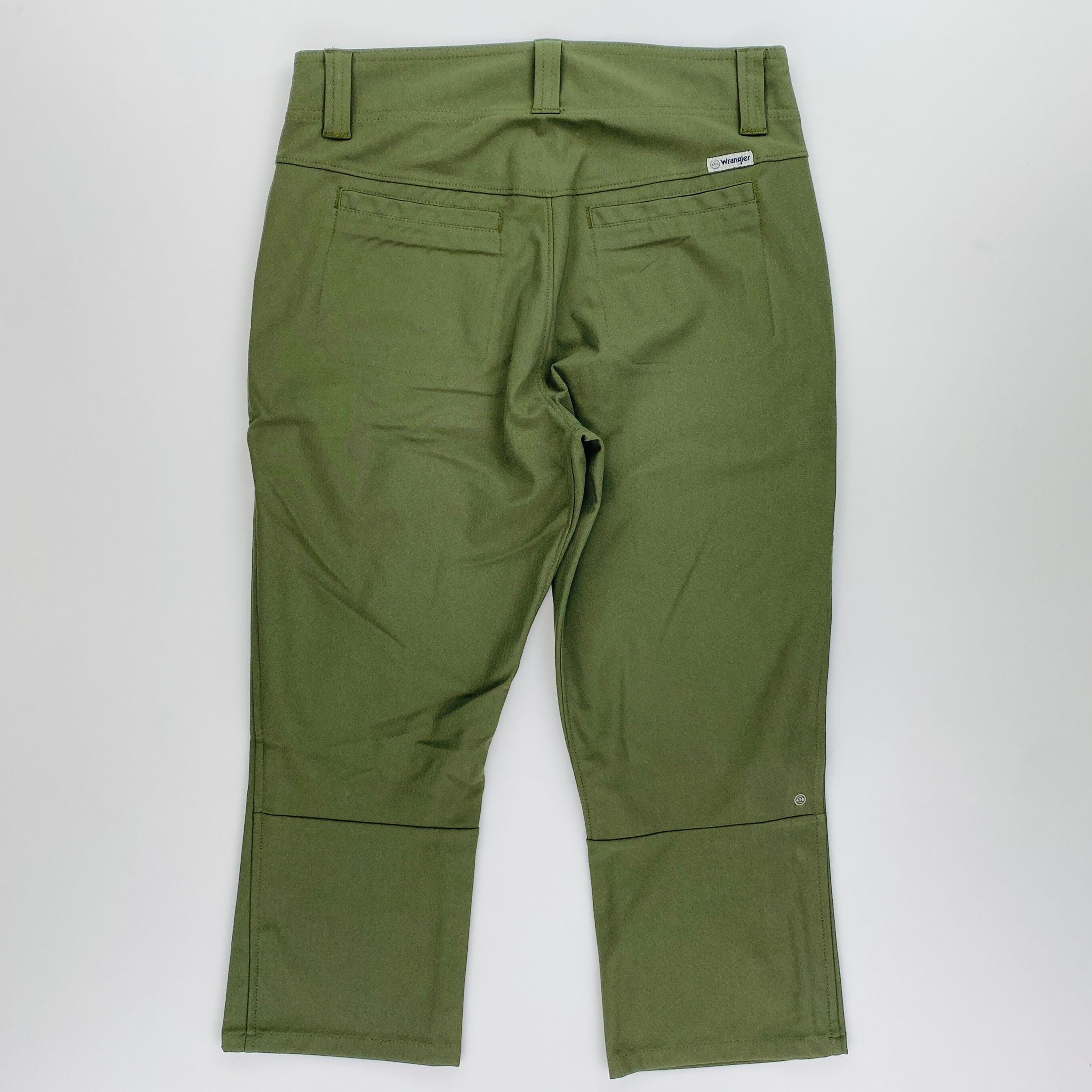 Wrangler Utility Capri - Pantaloncini di seconda mano - Donna - Verde oliva - US 28 | Hardloop