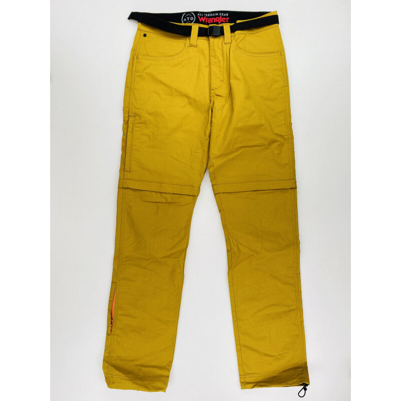 Wrangler Packable Zipoff Carg - Pantaloni da escursionismo di seconda mano - Uomo - Giallo - US 32 | Hardloop