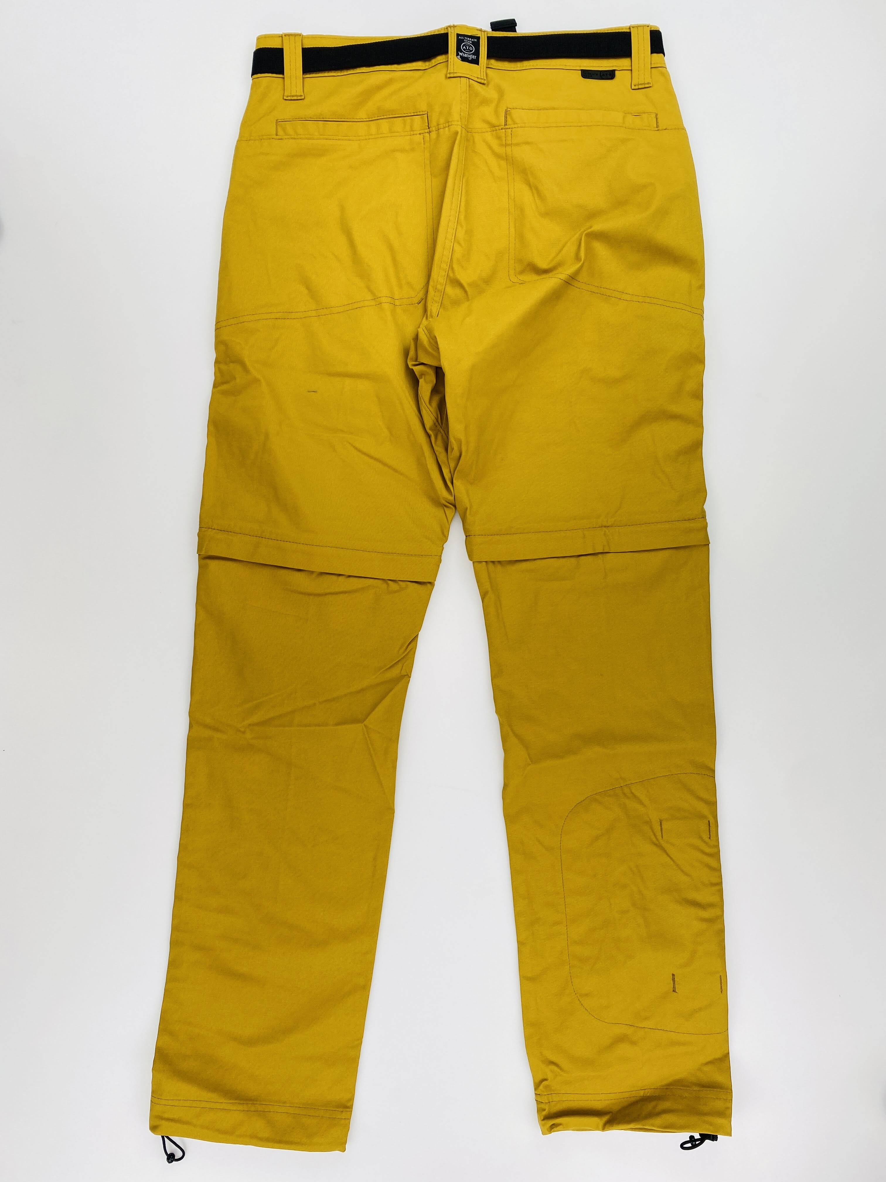 Wrangler Packable Zipoff Carg - Pantaloni da escursionismo di seconda mano - Uomo - Giallo - US 32 | Hardloop