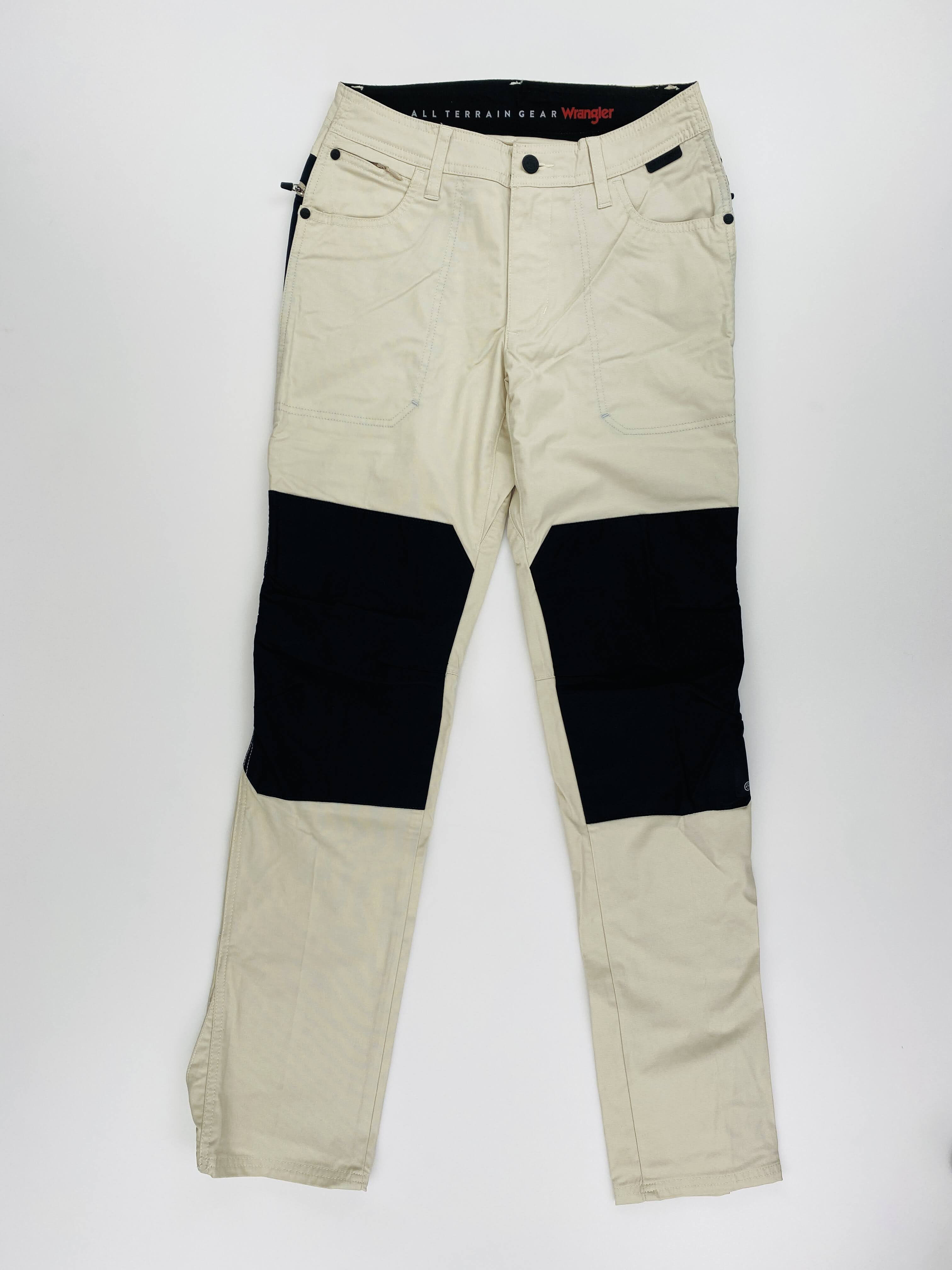 Wrangler Reinforced Softshell Pant - Second Hand Dámské turistické kalhoty - Béžový - US 28 | Hardloop